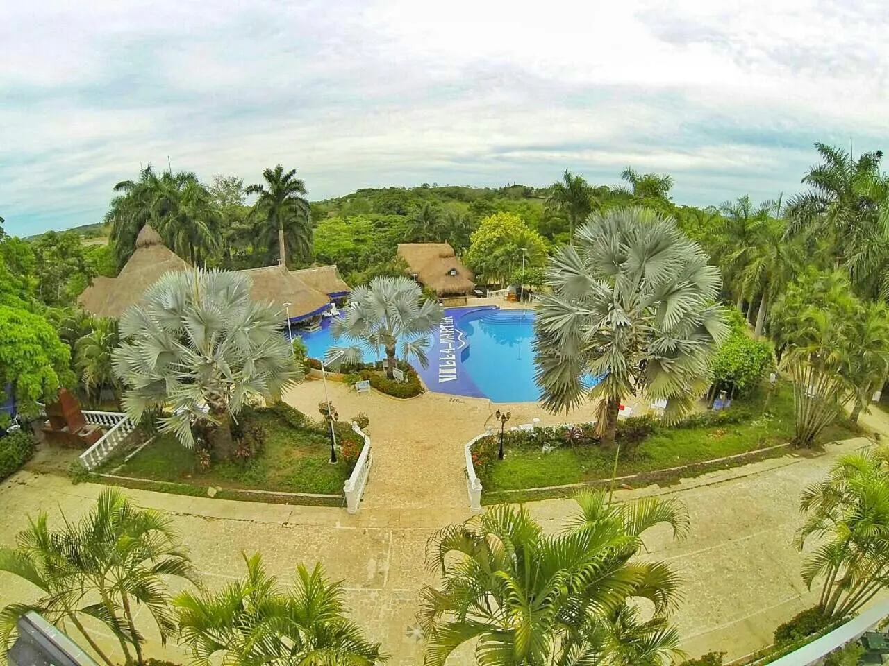 Property building in Eco Hotel Villa Martha