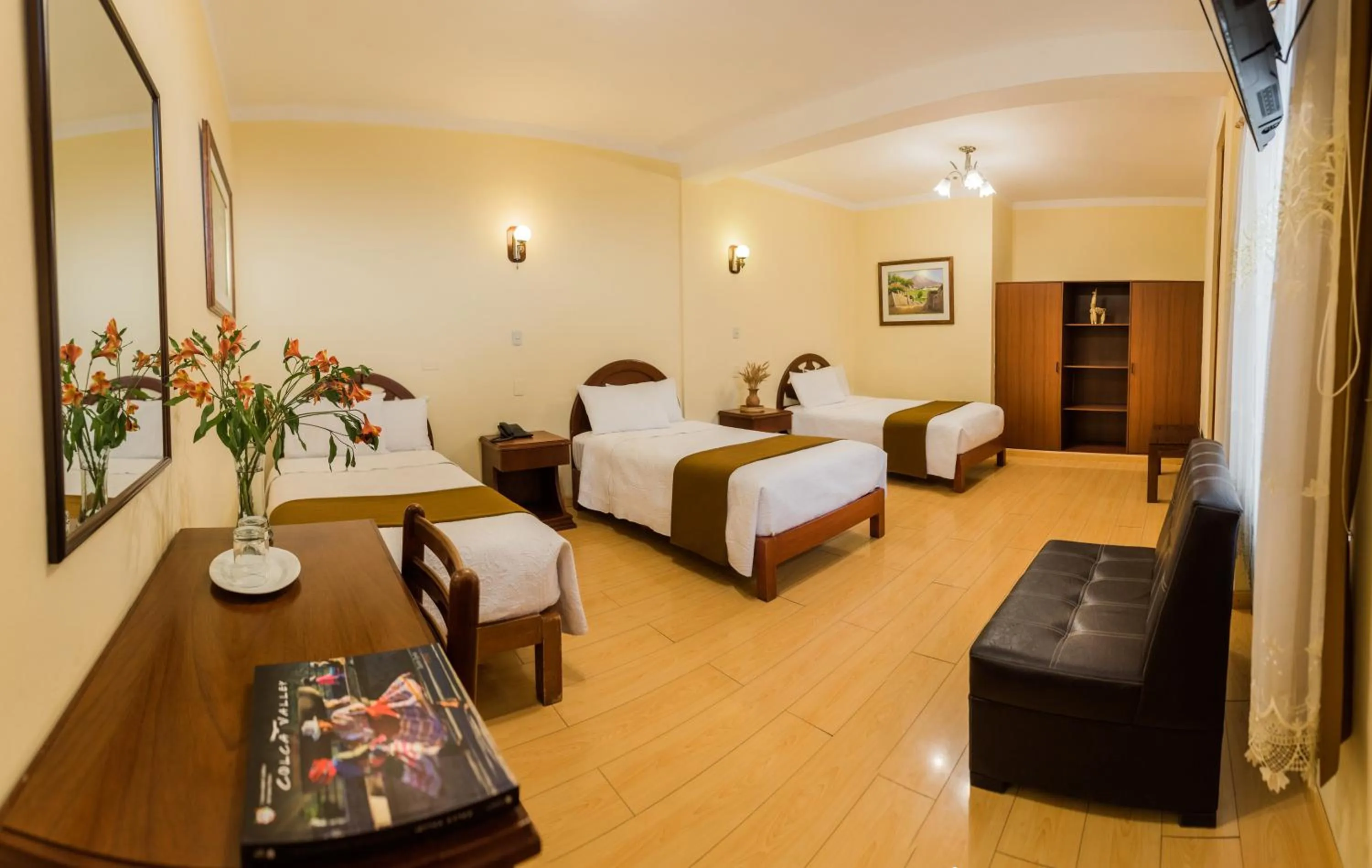 Photo of the whole room, Bed in Santa Marta Hotel