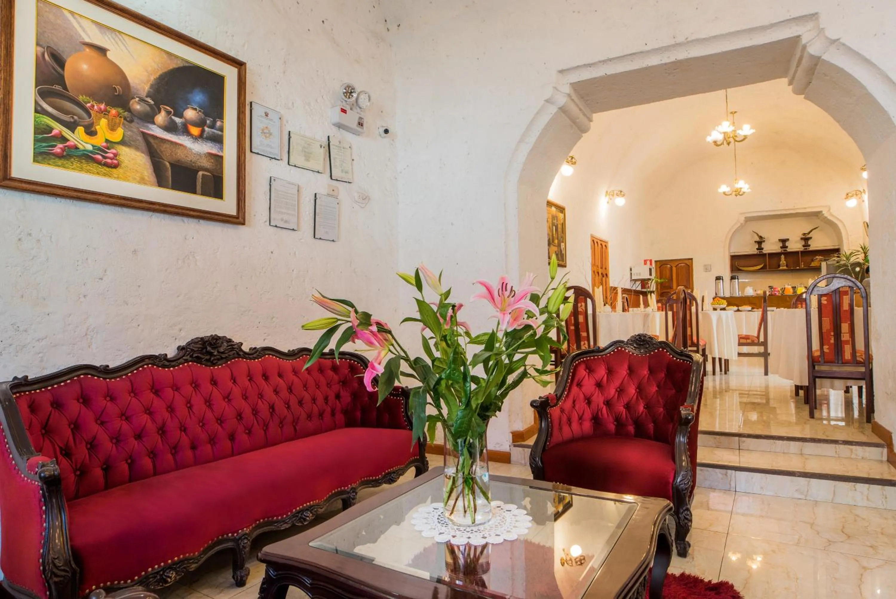 Living room in Santa Marta Hotel
