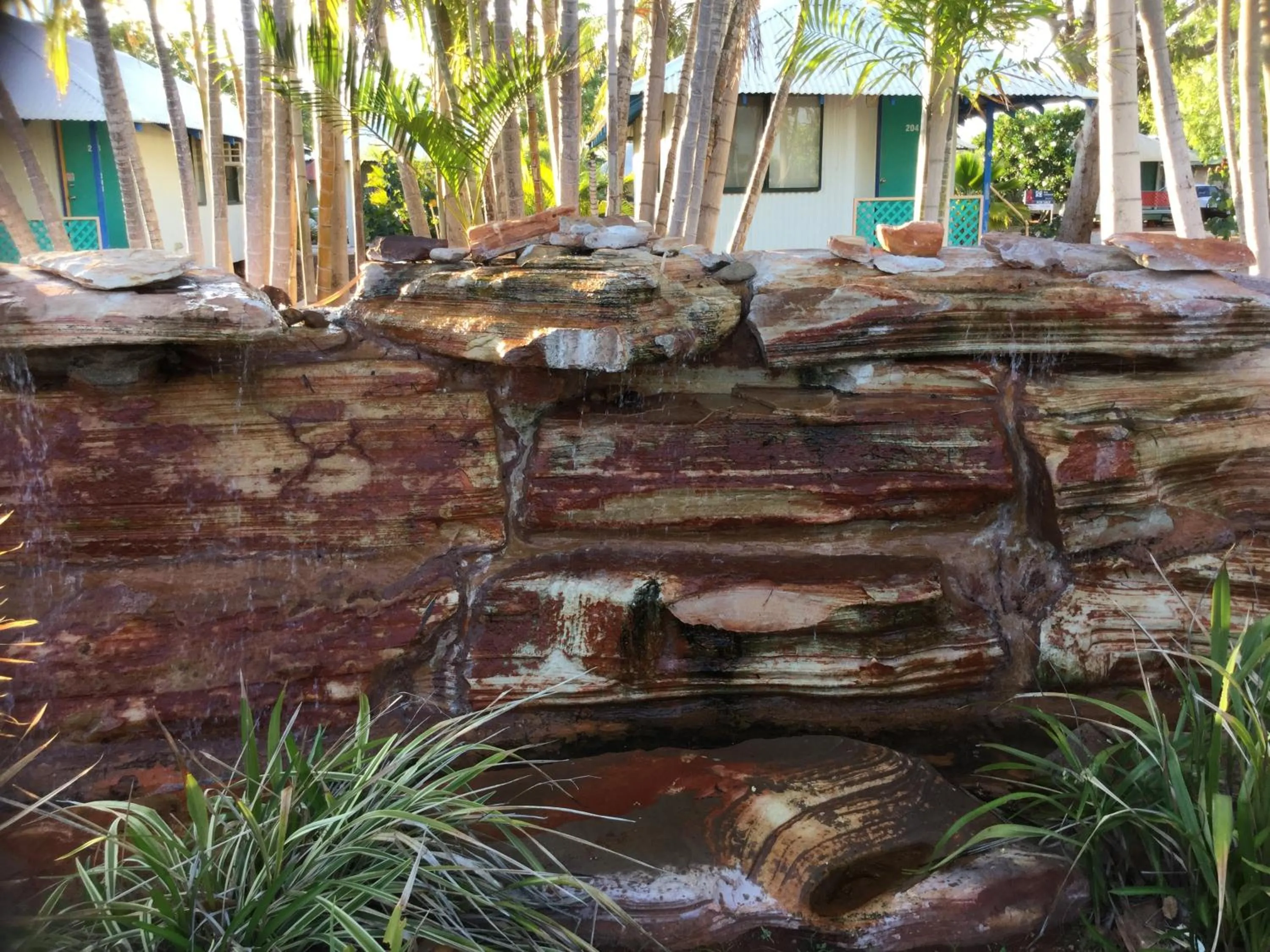 Decorative detail in Broome Vacation Village