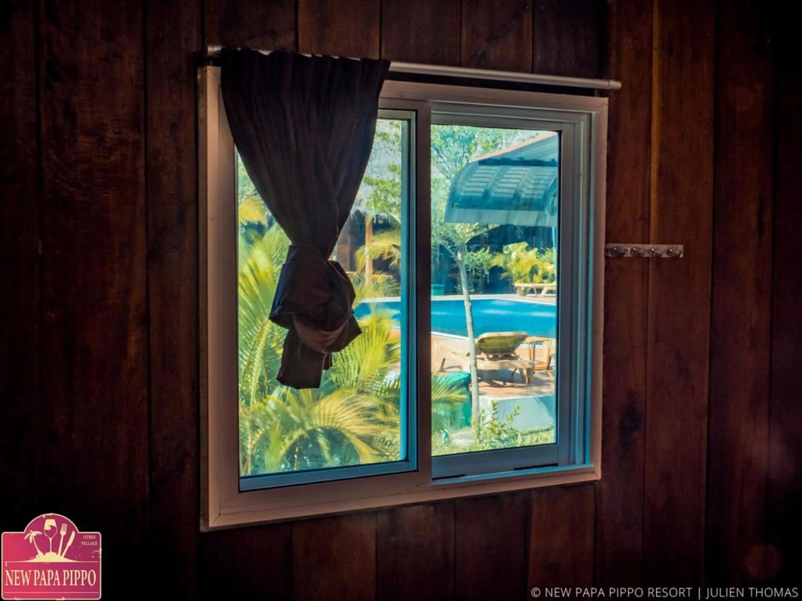 Pool view in New Papa Pippo Resort