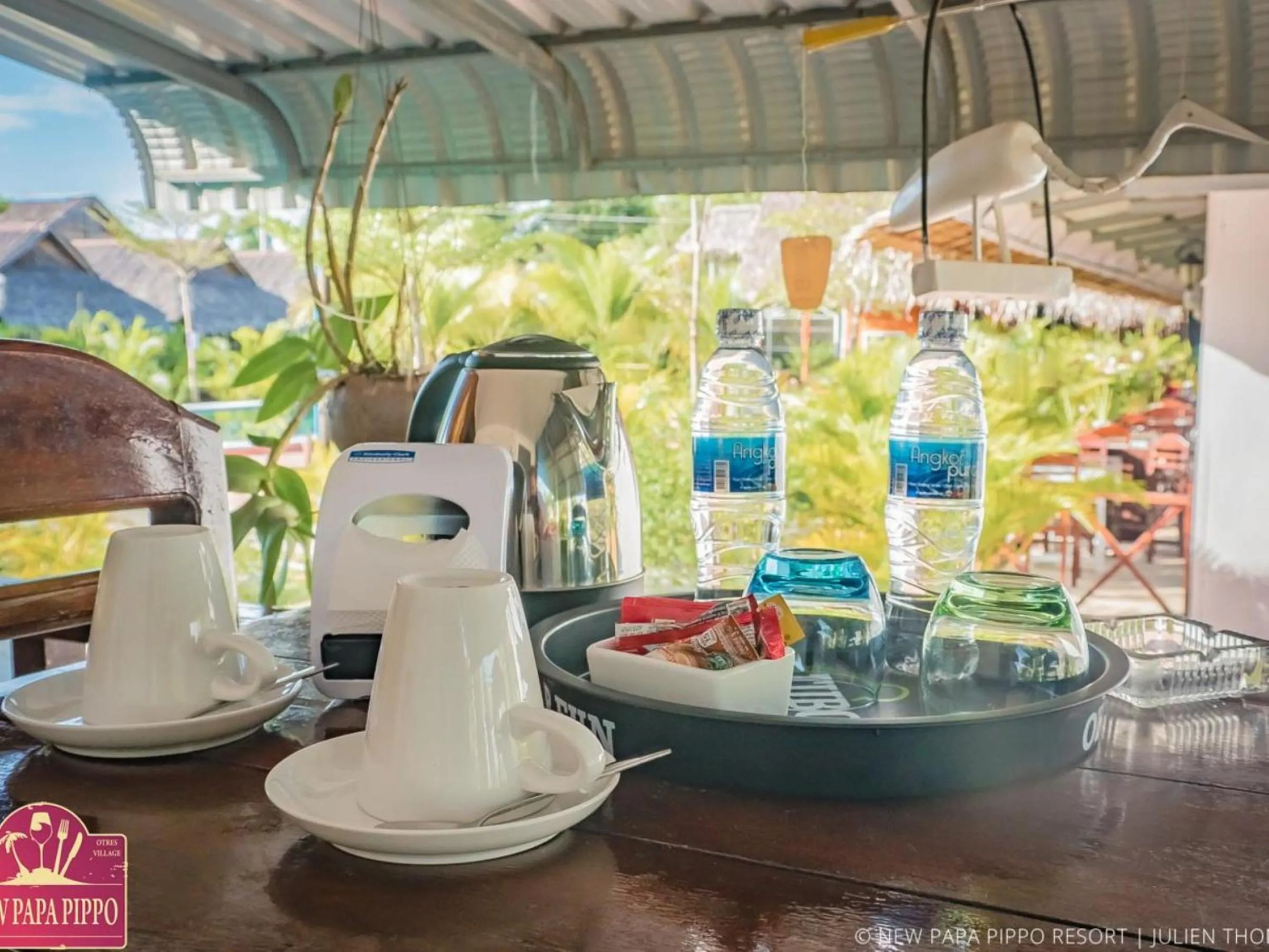 Coffee/tea facilities in New Papa Pippo Resort