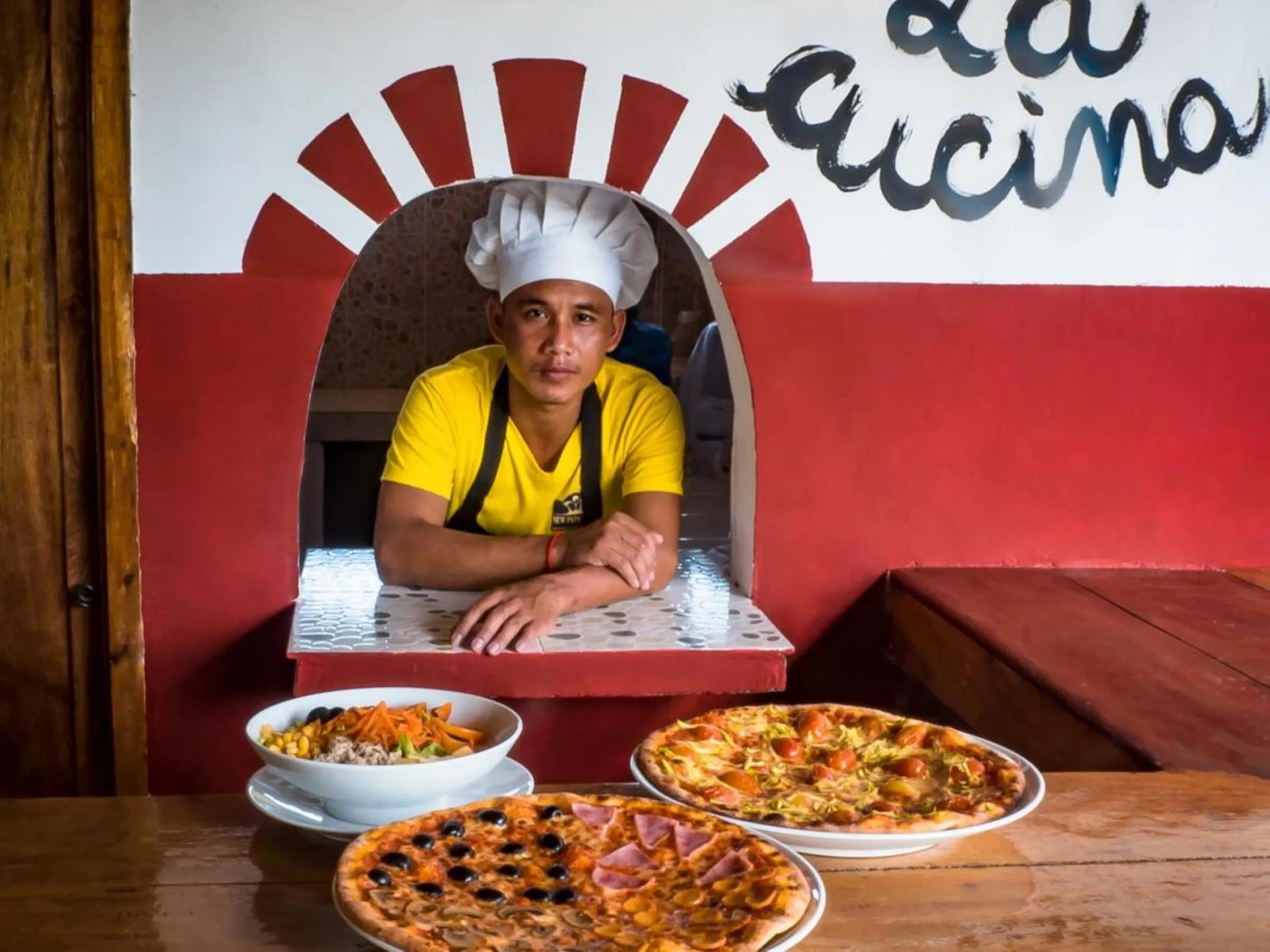 Staff in New Papa Pippo Resort