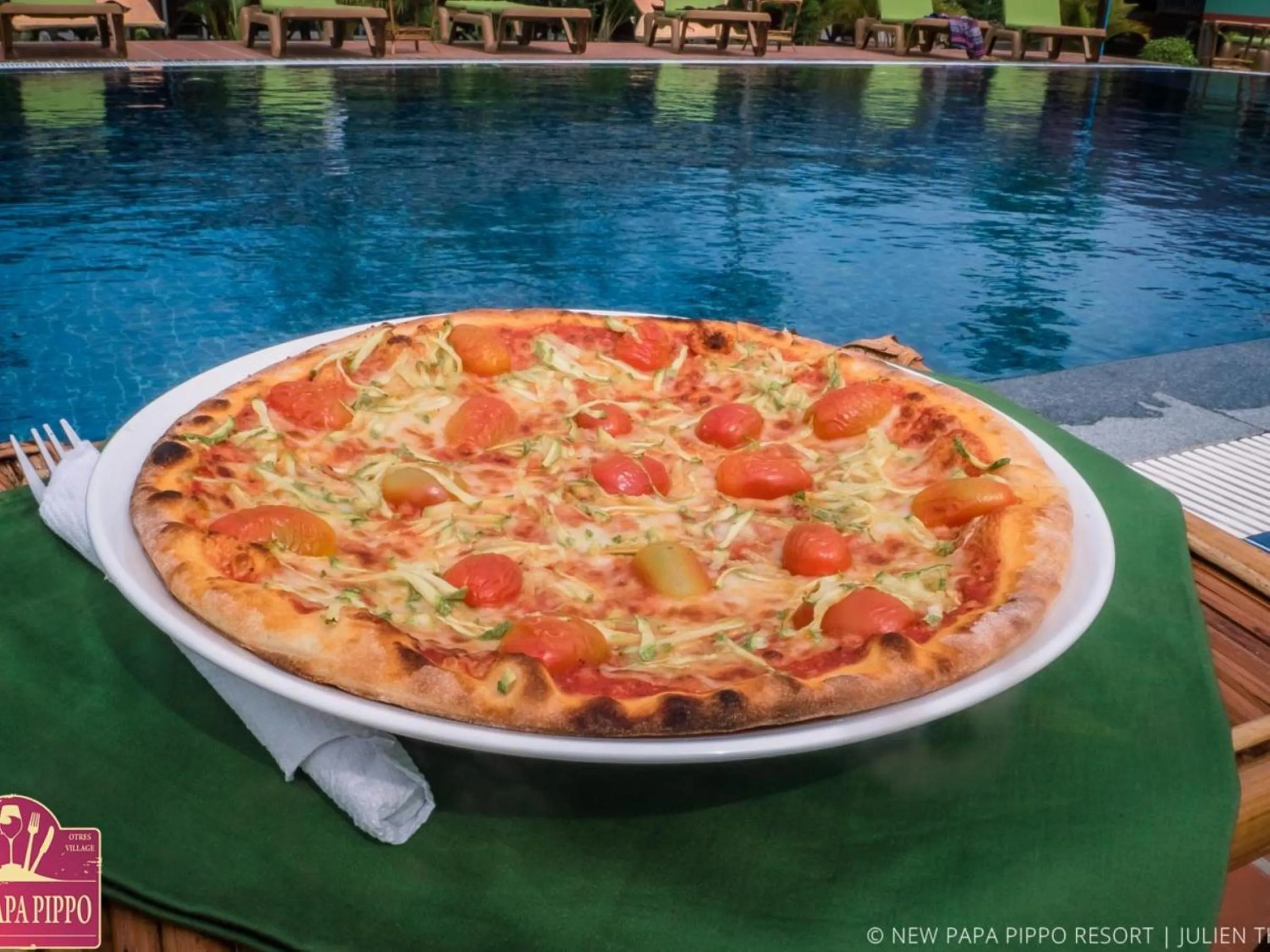 Food and drinks in New Papa Pippo Resort