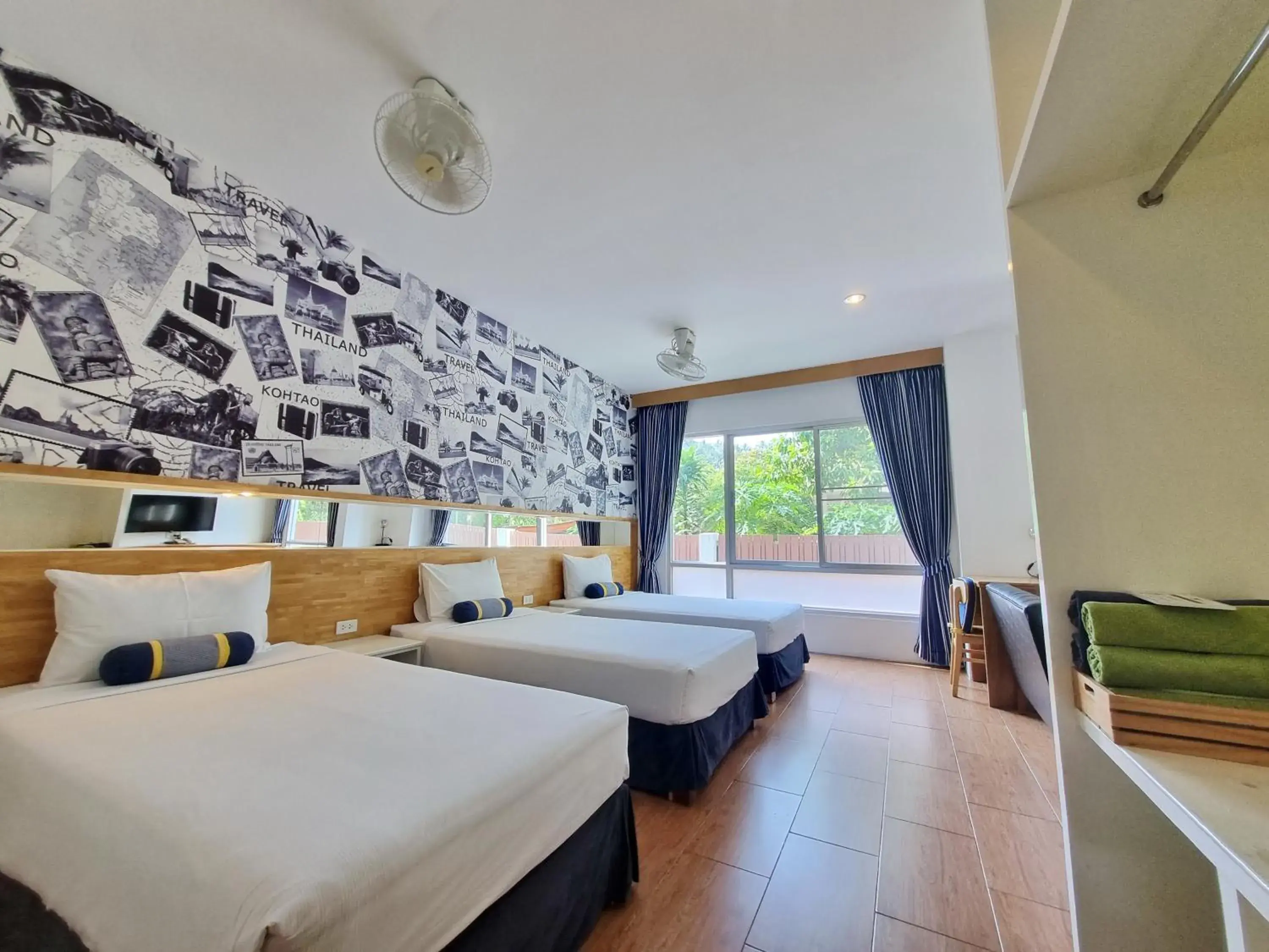 Triple Room with Air-Conditioning in MAR24 Koh Tao Hotel Triple Room with Air-Conditioning in MAR24 Koh Tao Hotel