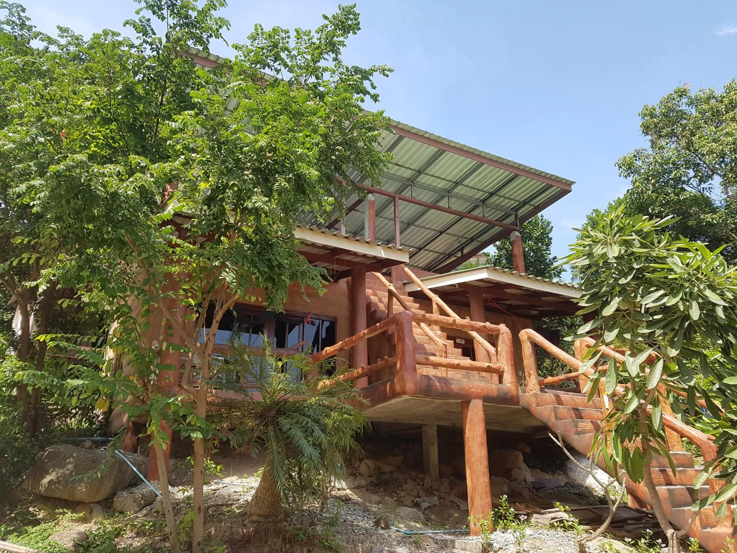 Garden view in Poseidon Resort