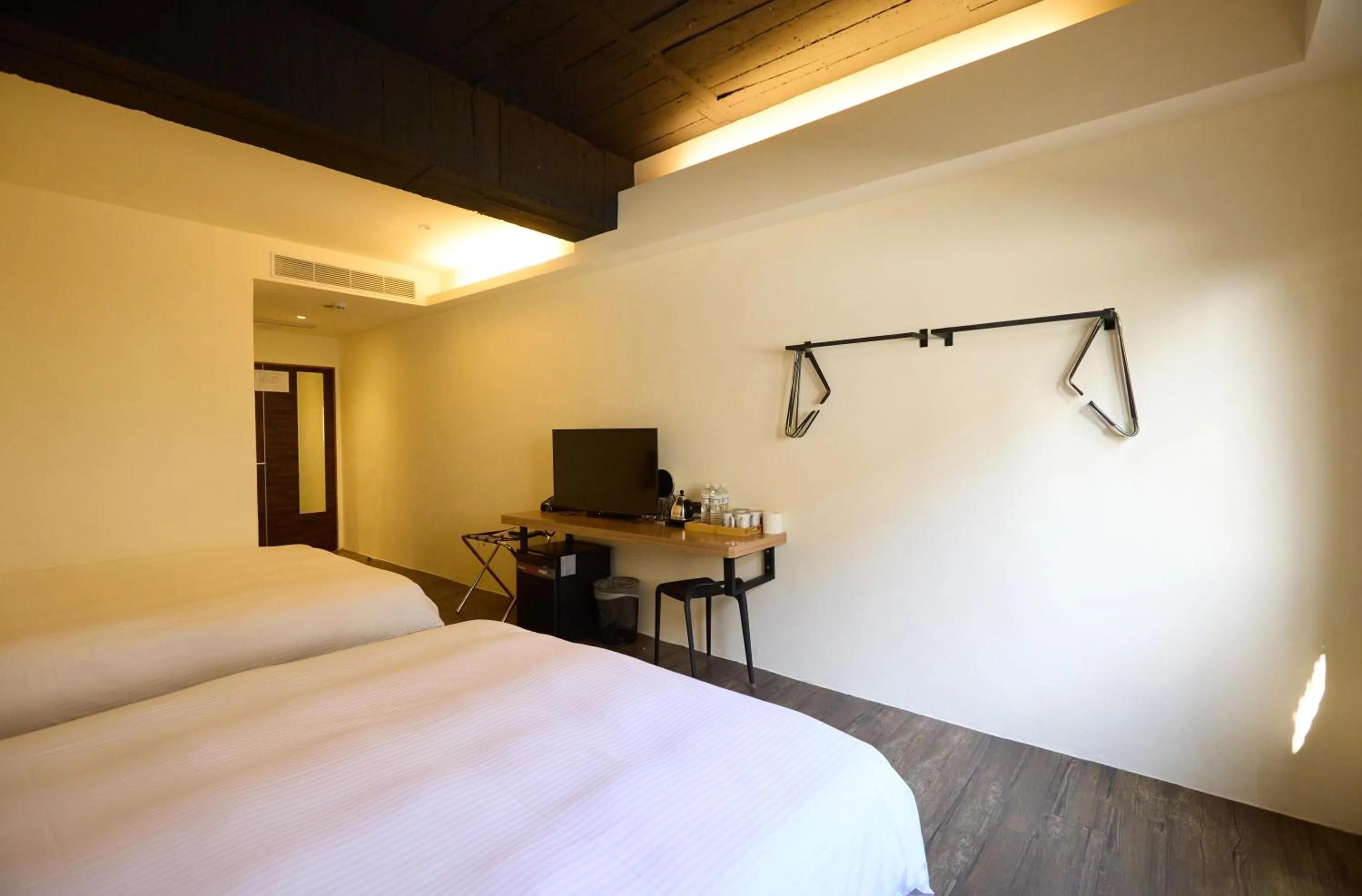 Bed in Traveller Inn Tiehua Cultural and Creative Hotel II