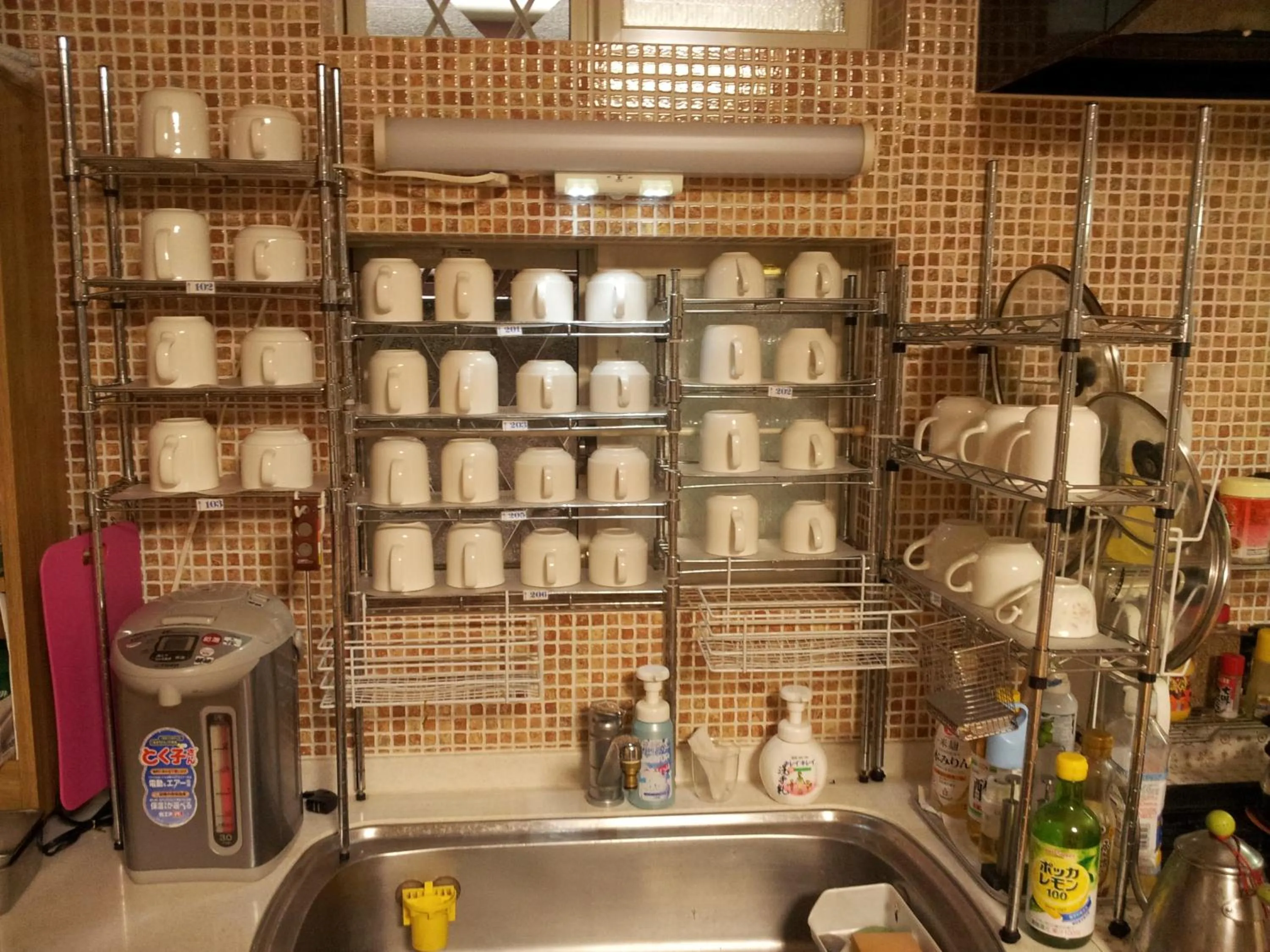 Decorative detail in Tokyo8home Hachioji 東京民宿 八王子之家