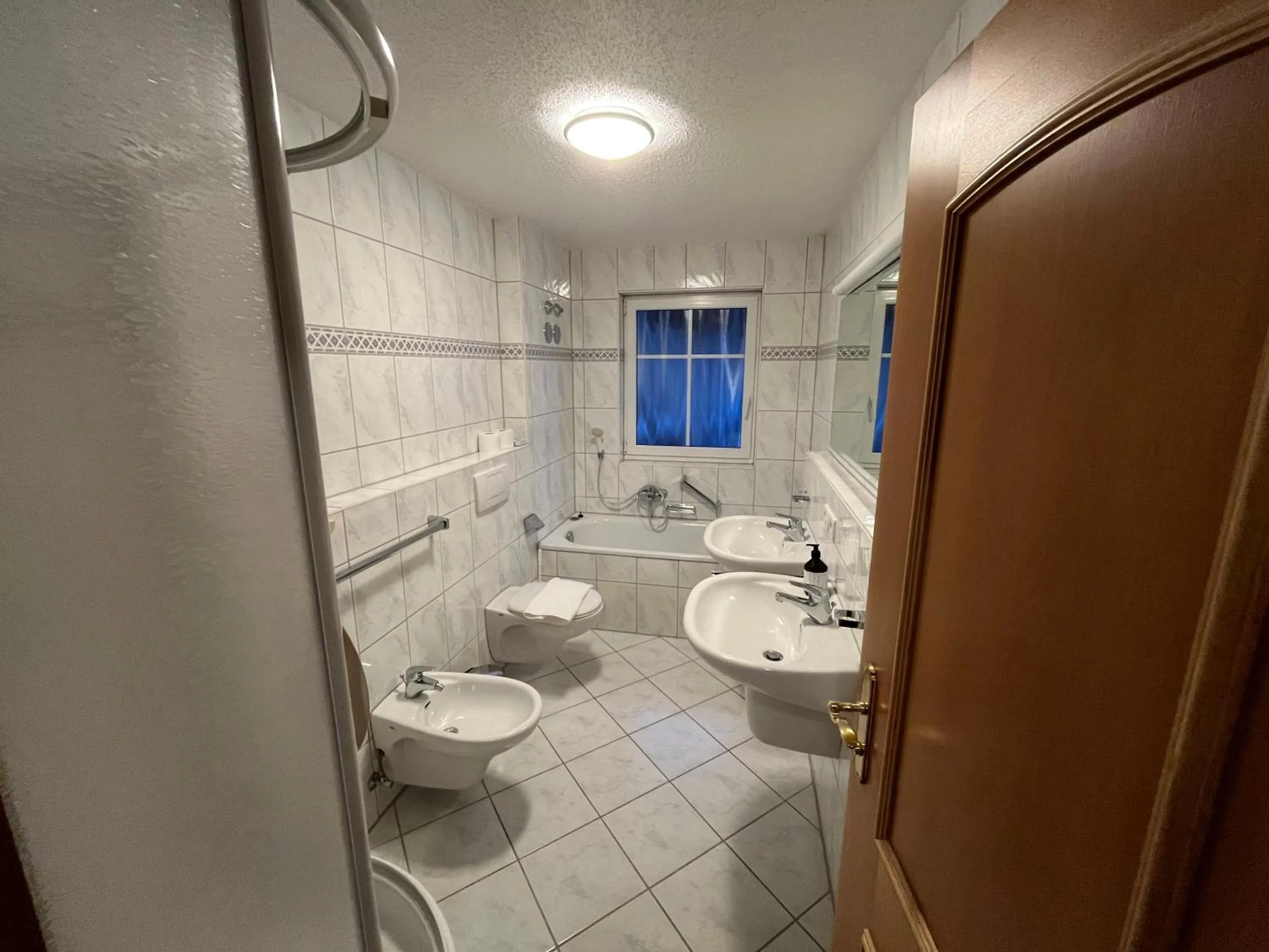 Shower in Hotel Zartenbach