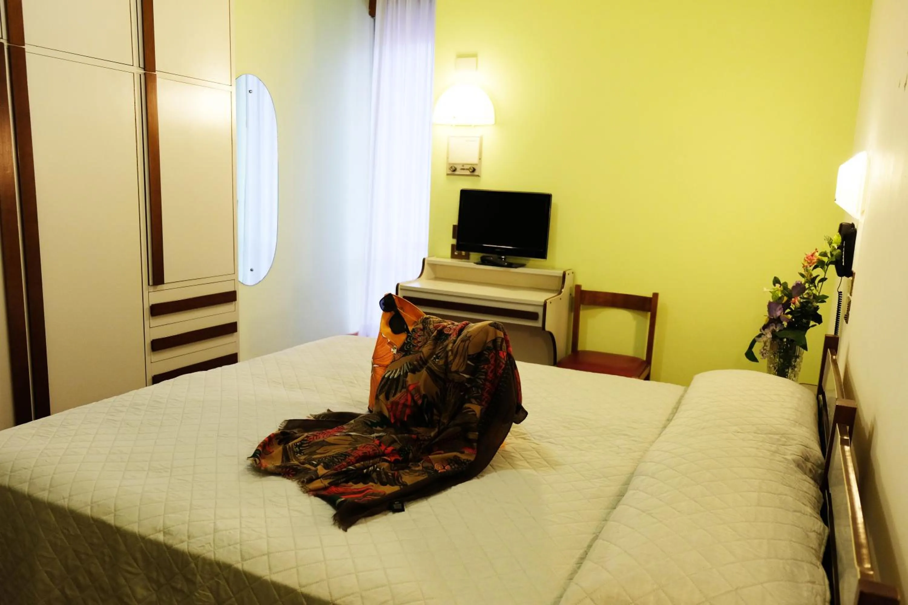 Bed in Hotel Palazzi