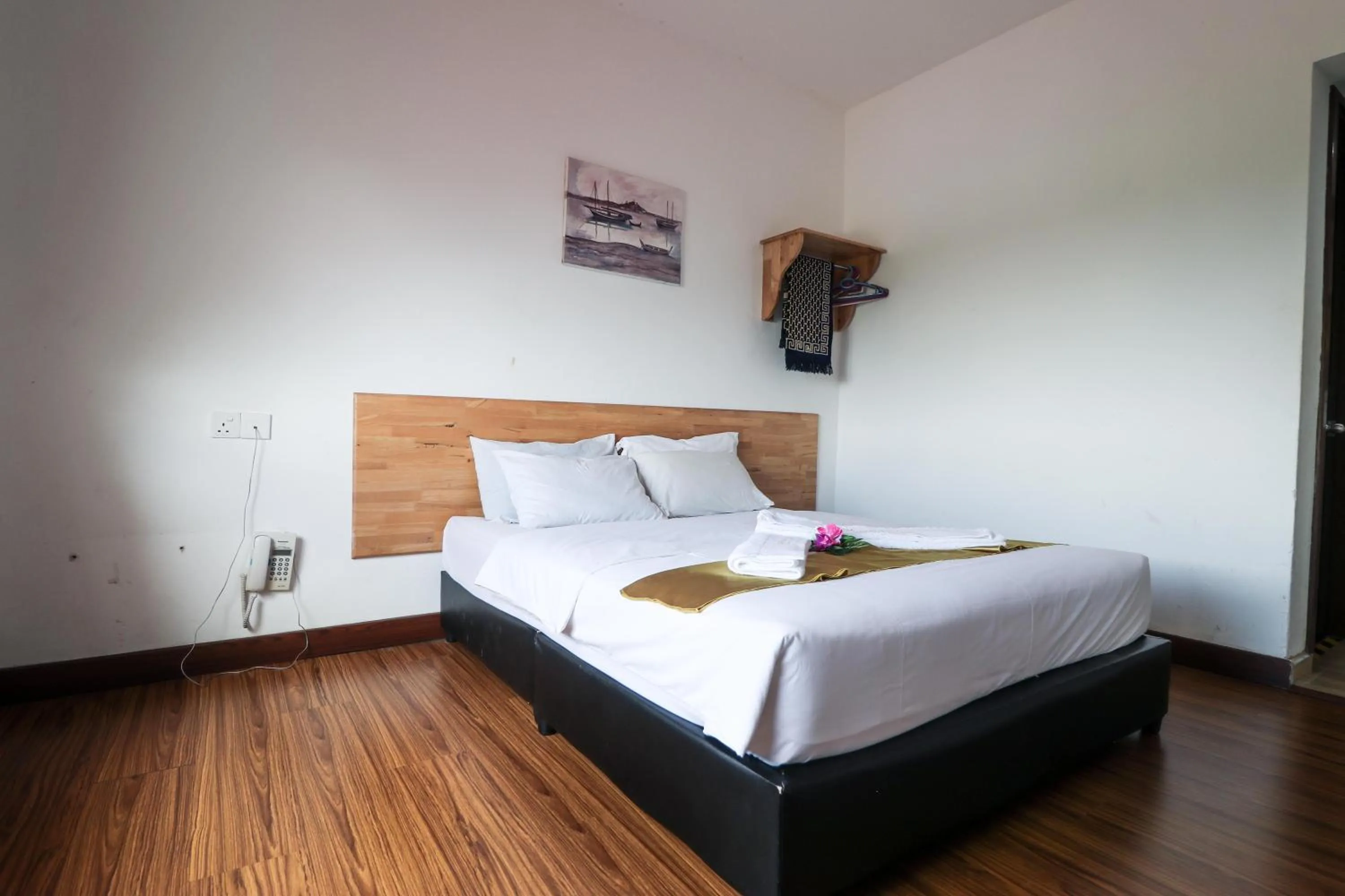 Bed in AM Transit Inn Kuala Terengganu