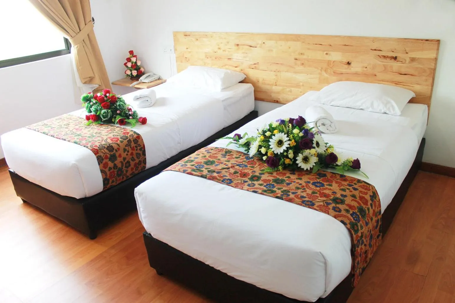 Bed in AM Transit Inn Kuala Terengganu