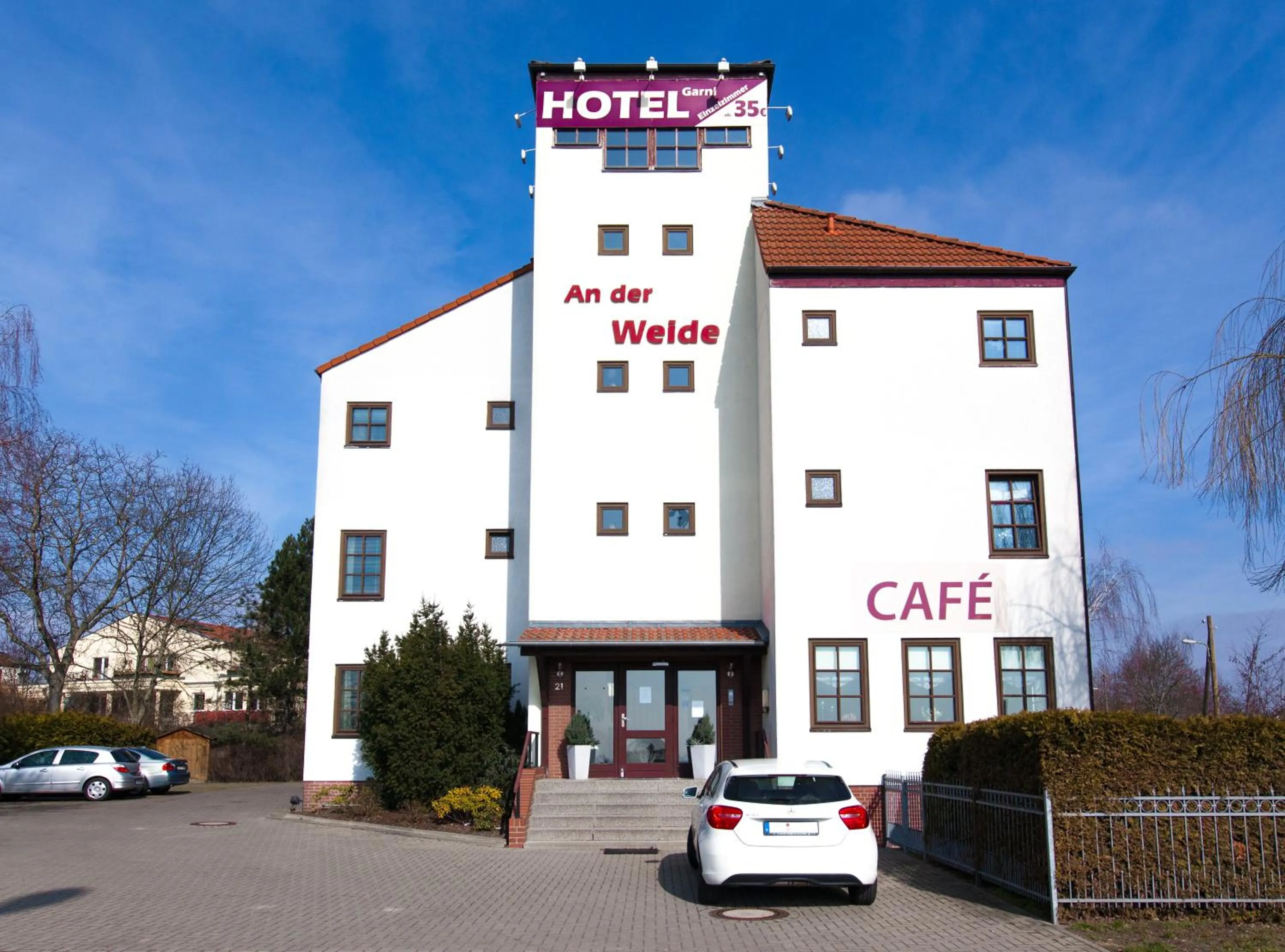 Facade/entrance in Garni-Hotel An der Weide