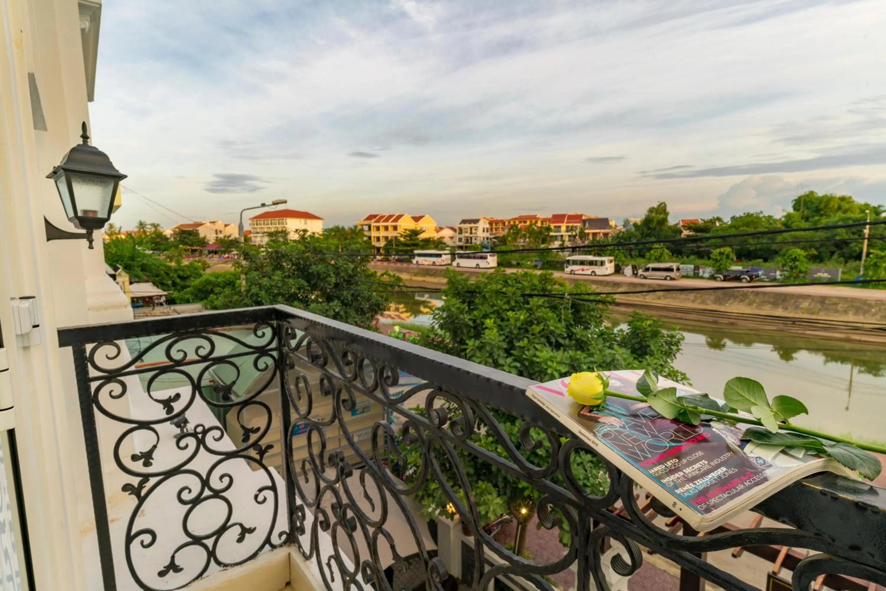 Balcony/Terrace in Hoi An Canal House