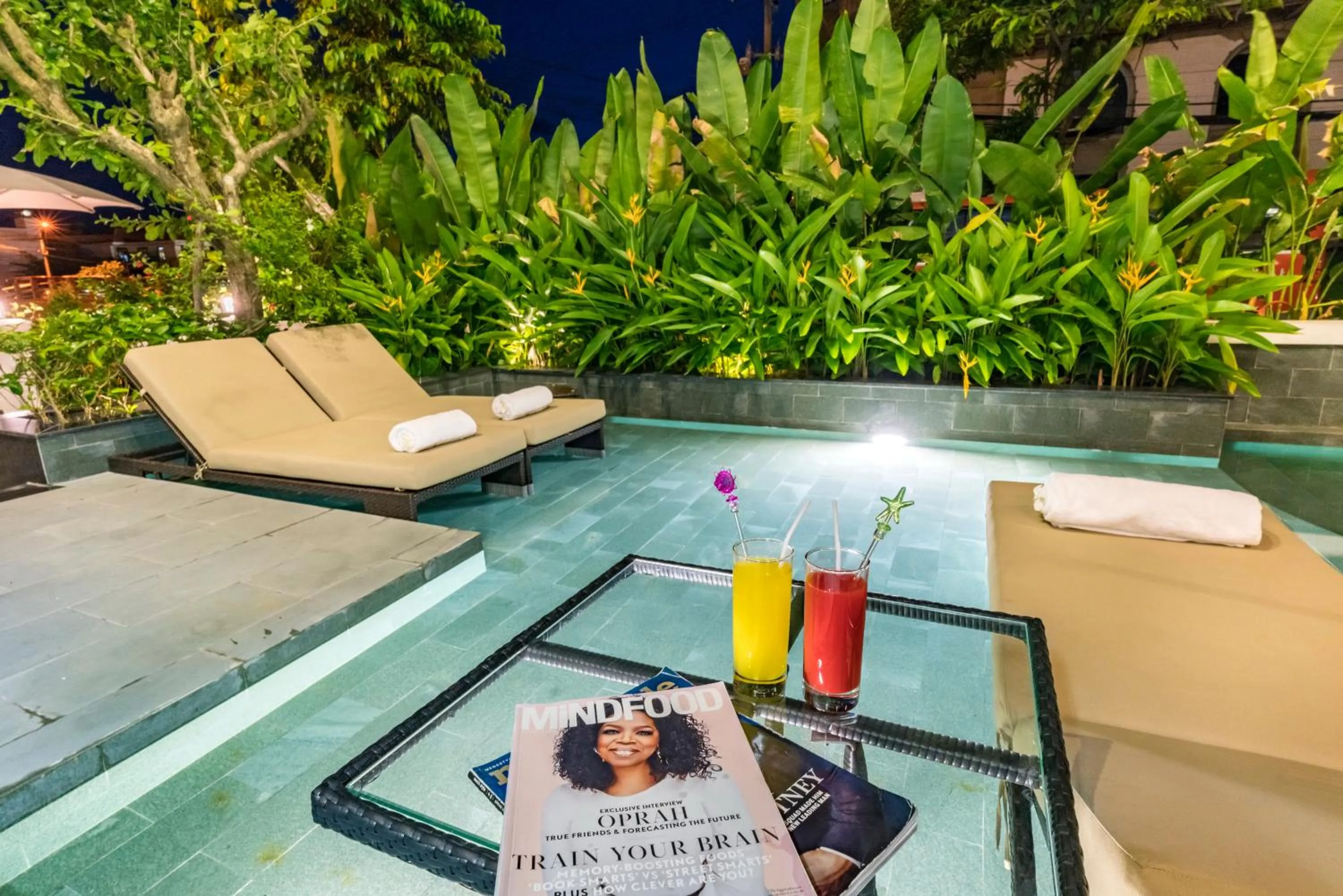 Swimming pool in Hoi An Canal House