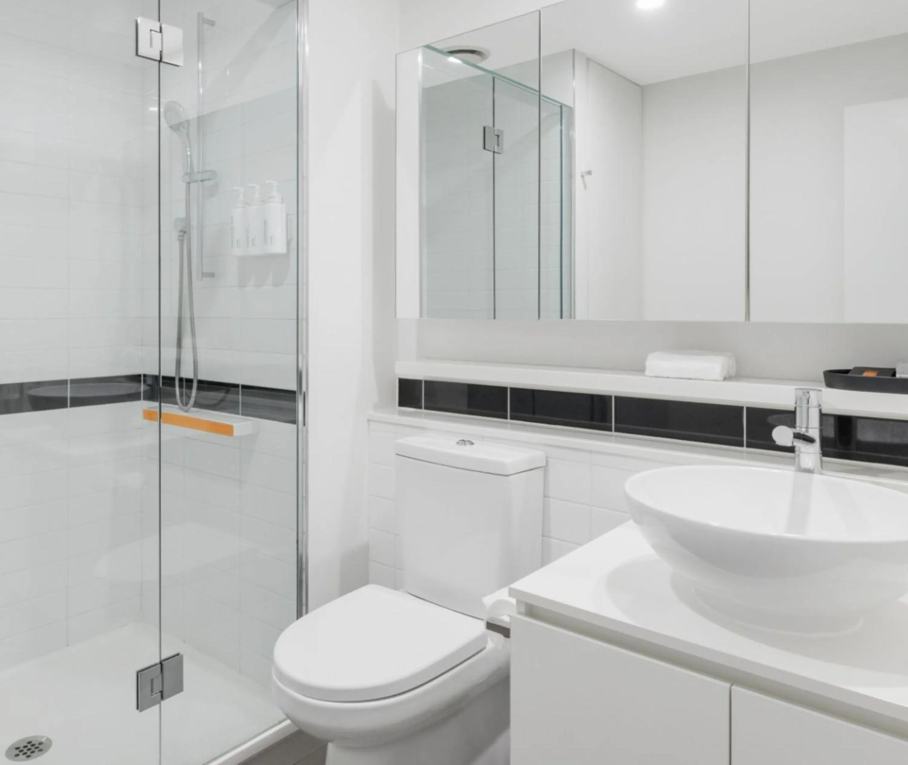 Shower in Avani Melbourne Jazz Corner Residences