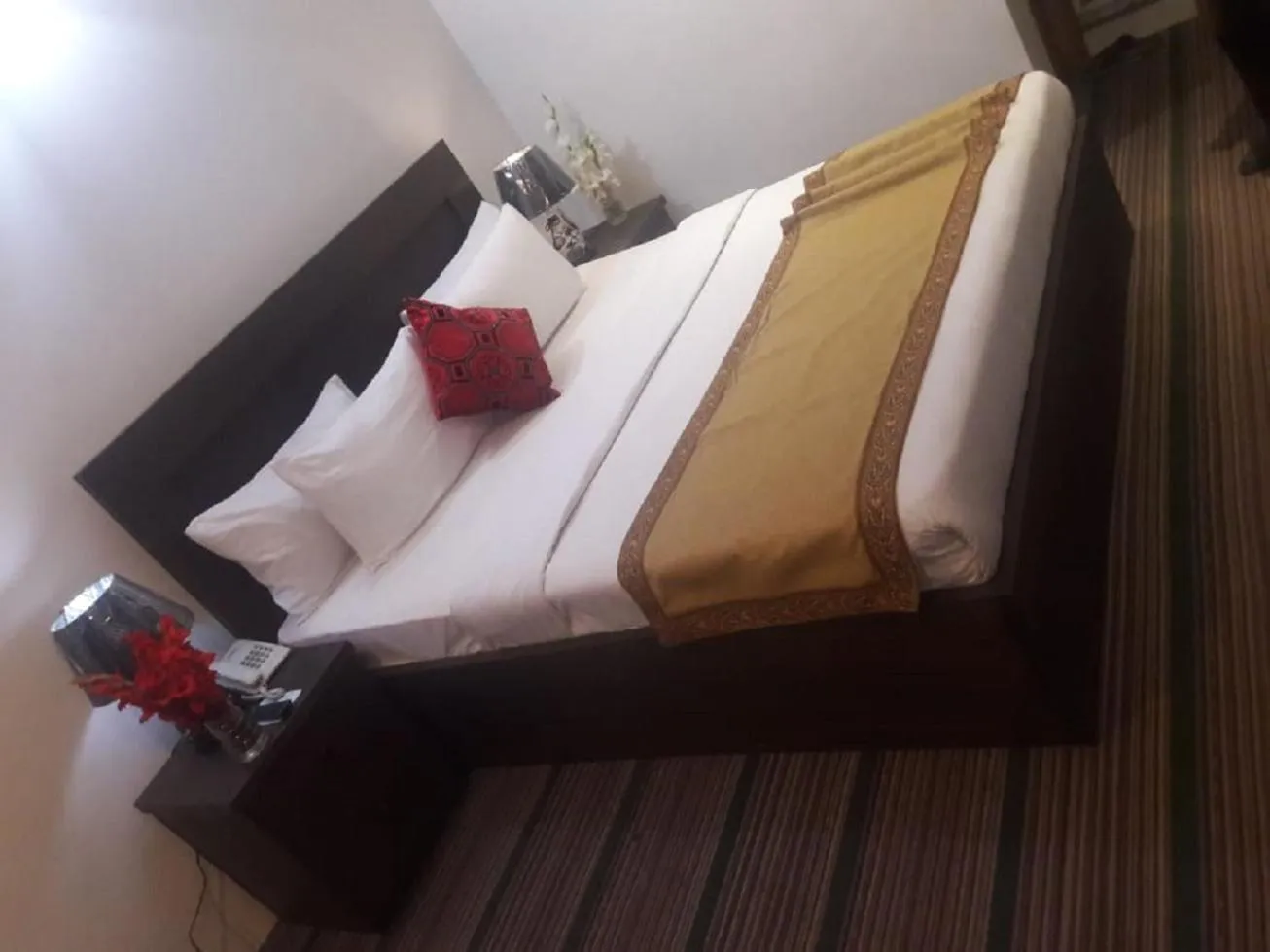 Bed in BnB Hotel