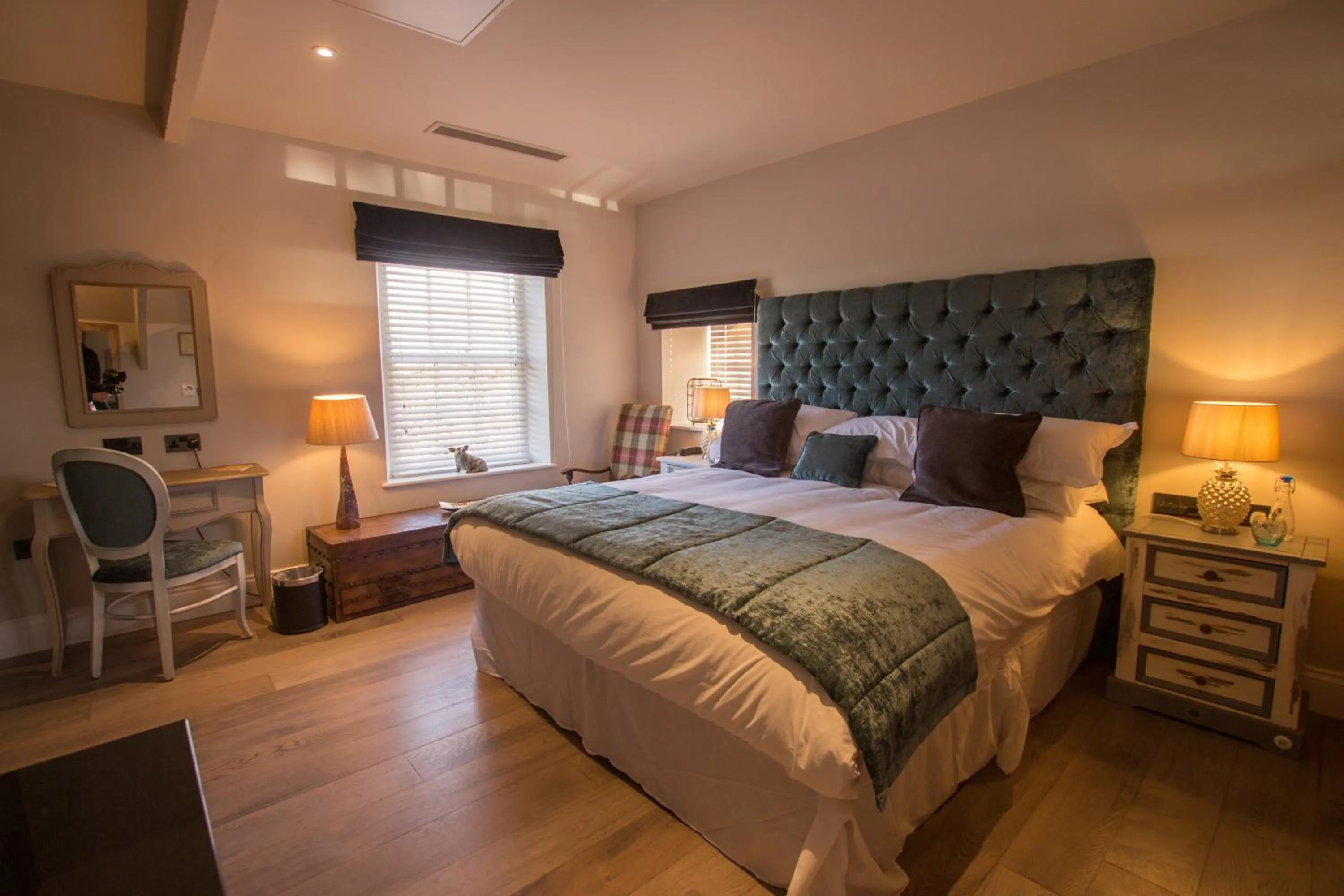 Natural landscape, Bed in The Peacock at Barlow