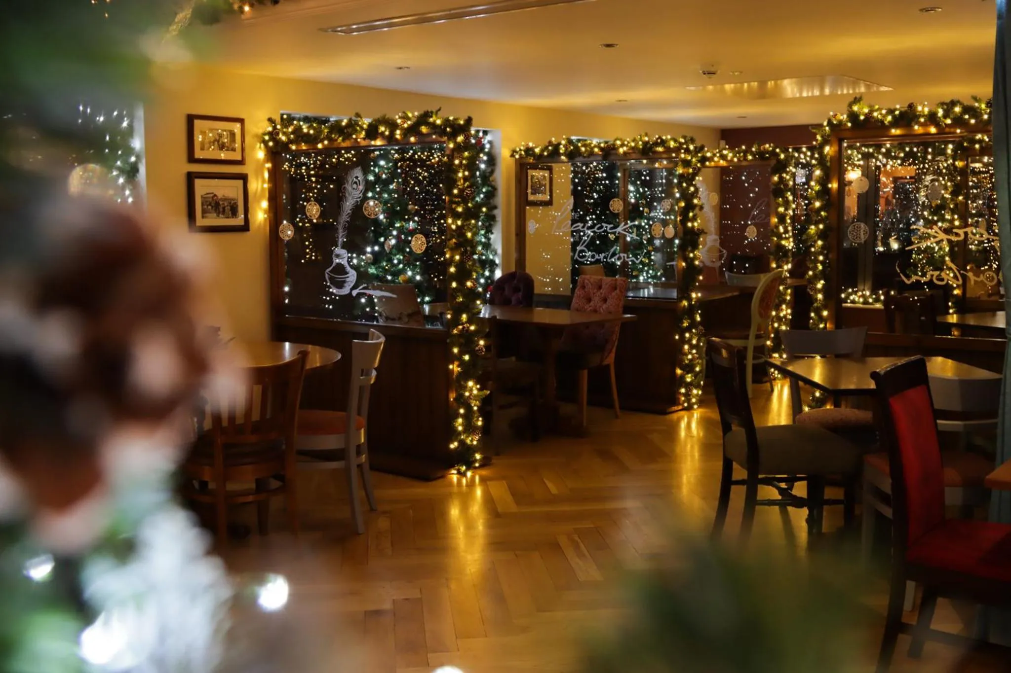 Seasons in The Peacock at Barlow