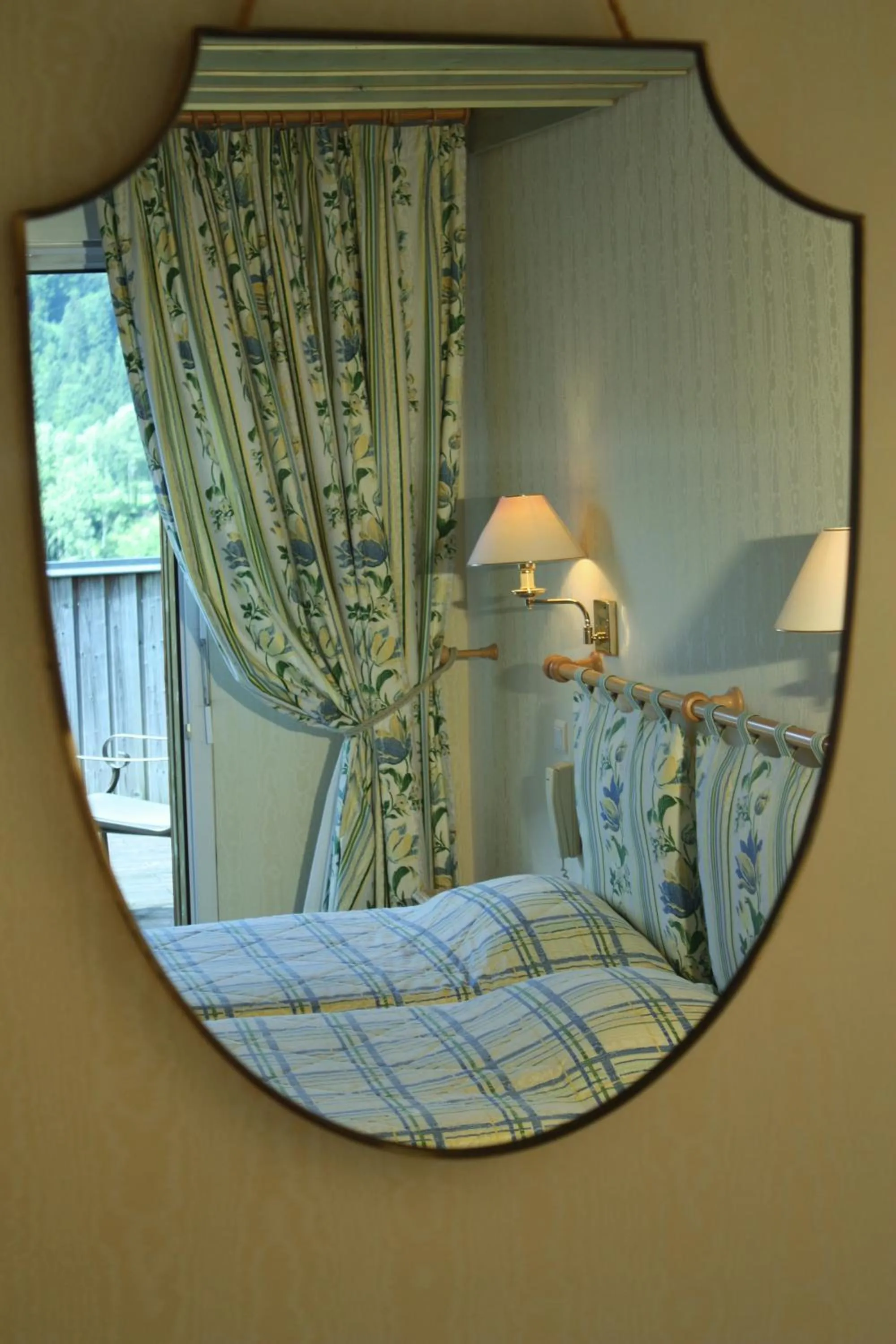 Decorative detail in Hôtel Restaurant Taillard