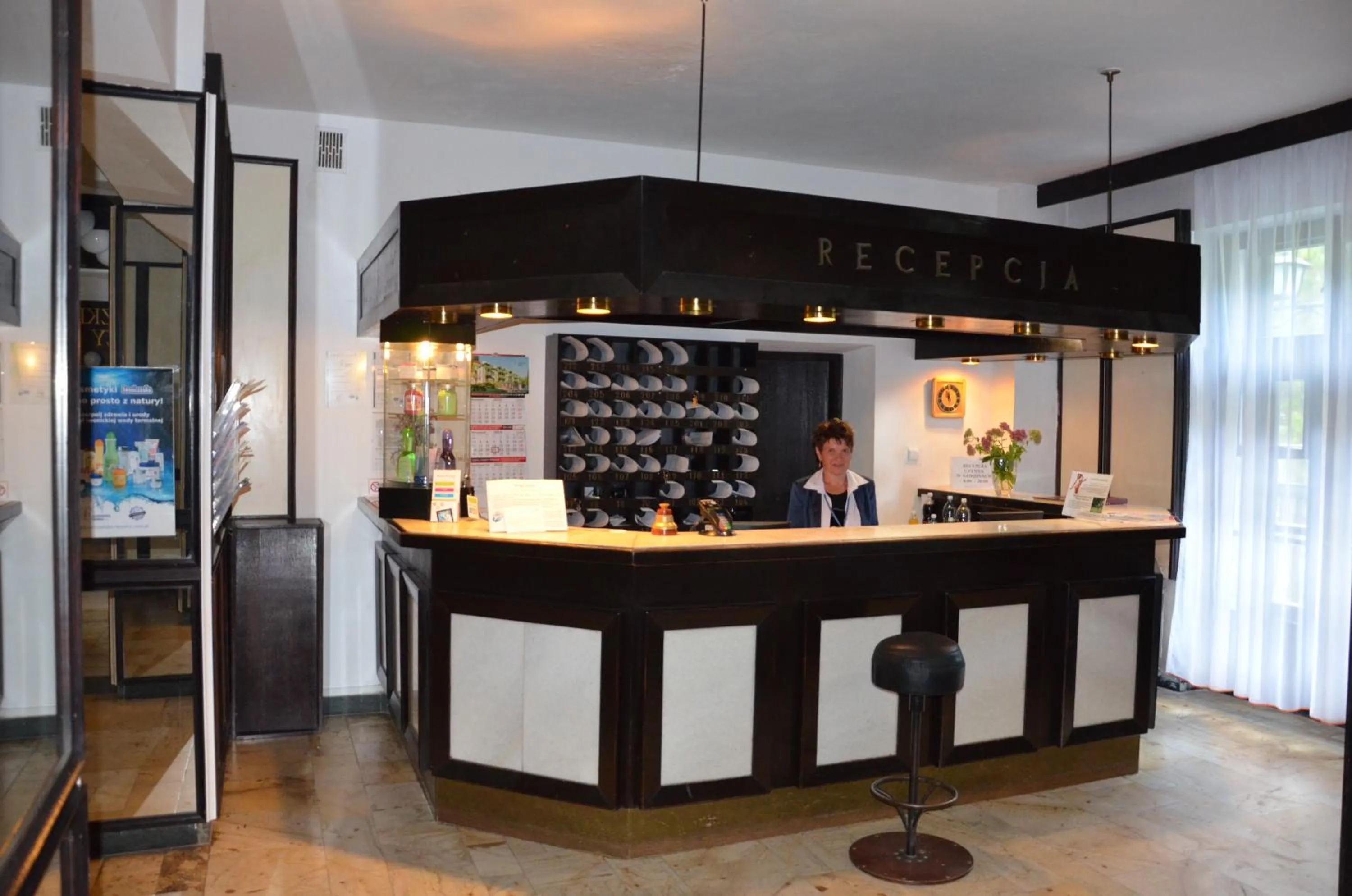 Lobby or reception in Pod Jodłą