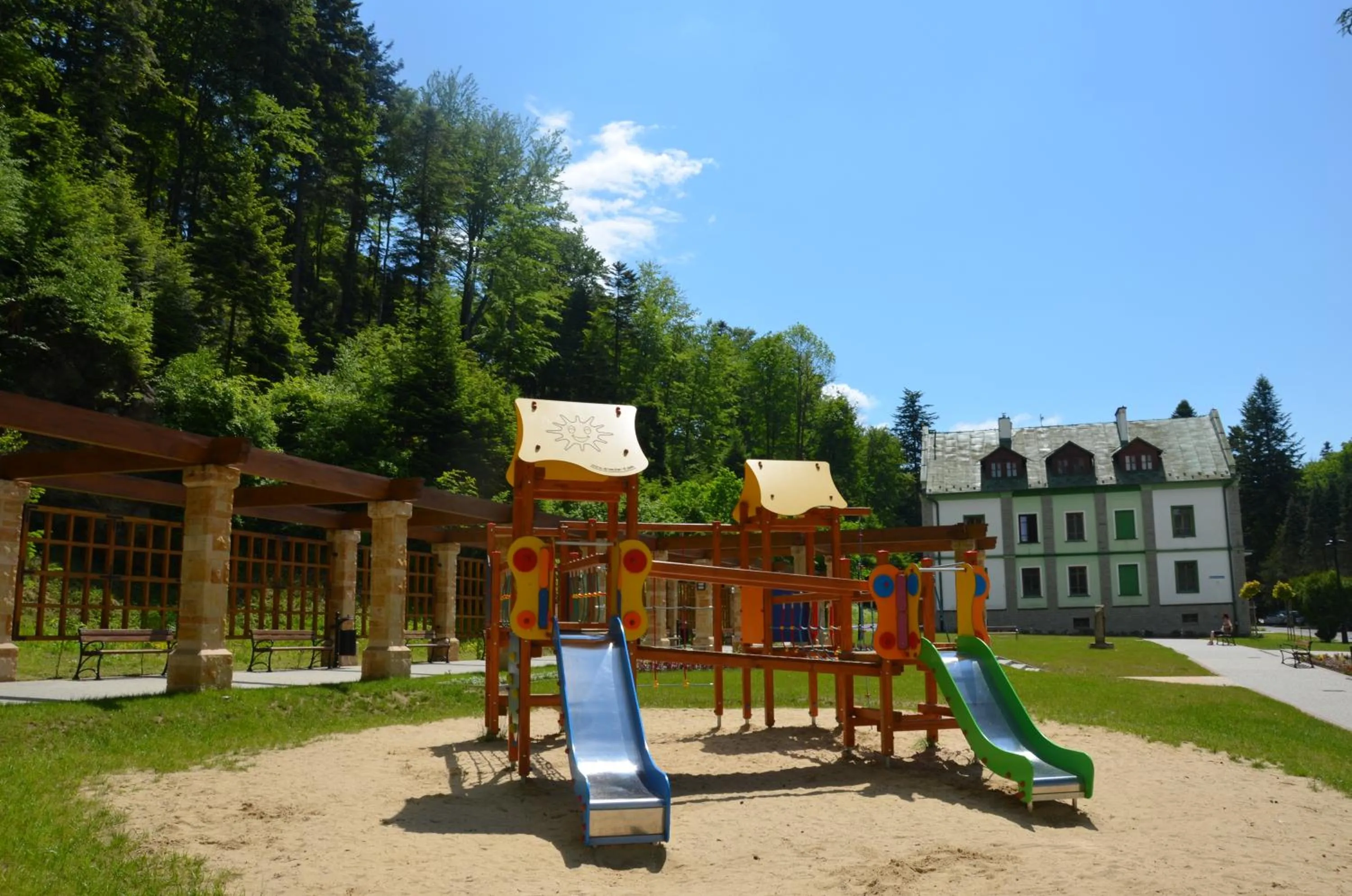 Children play ground in Pod Jodłą