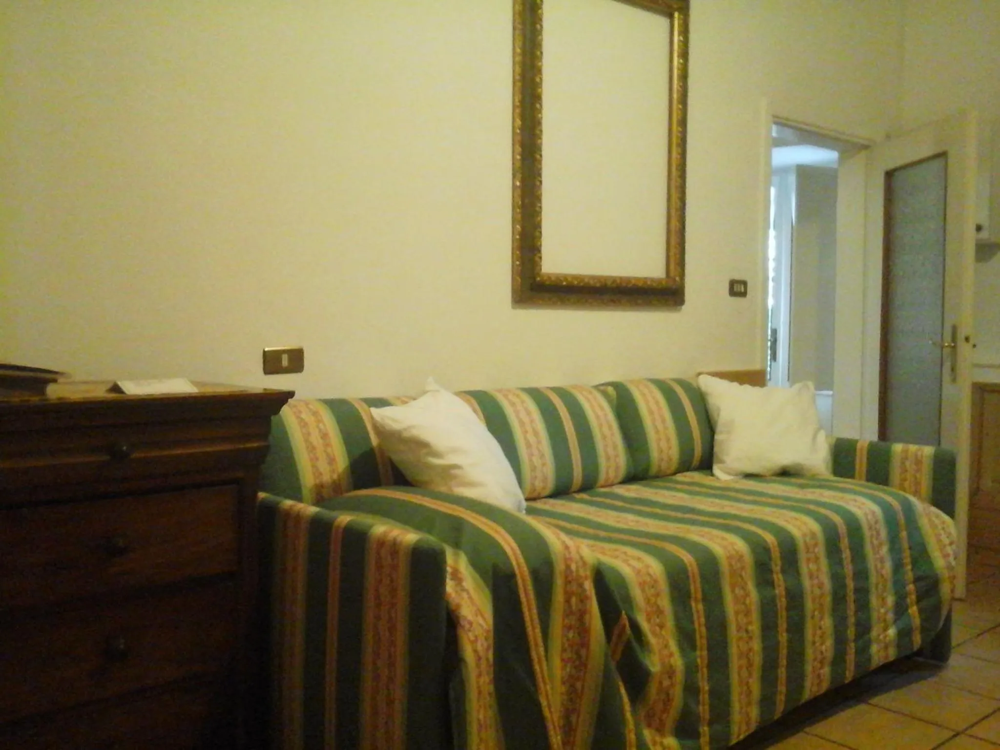 Bed in Bio&B Cascina Montebello