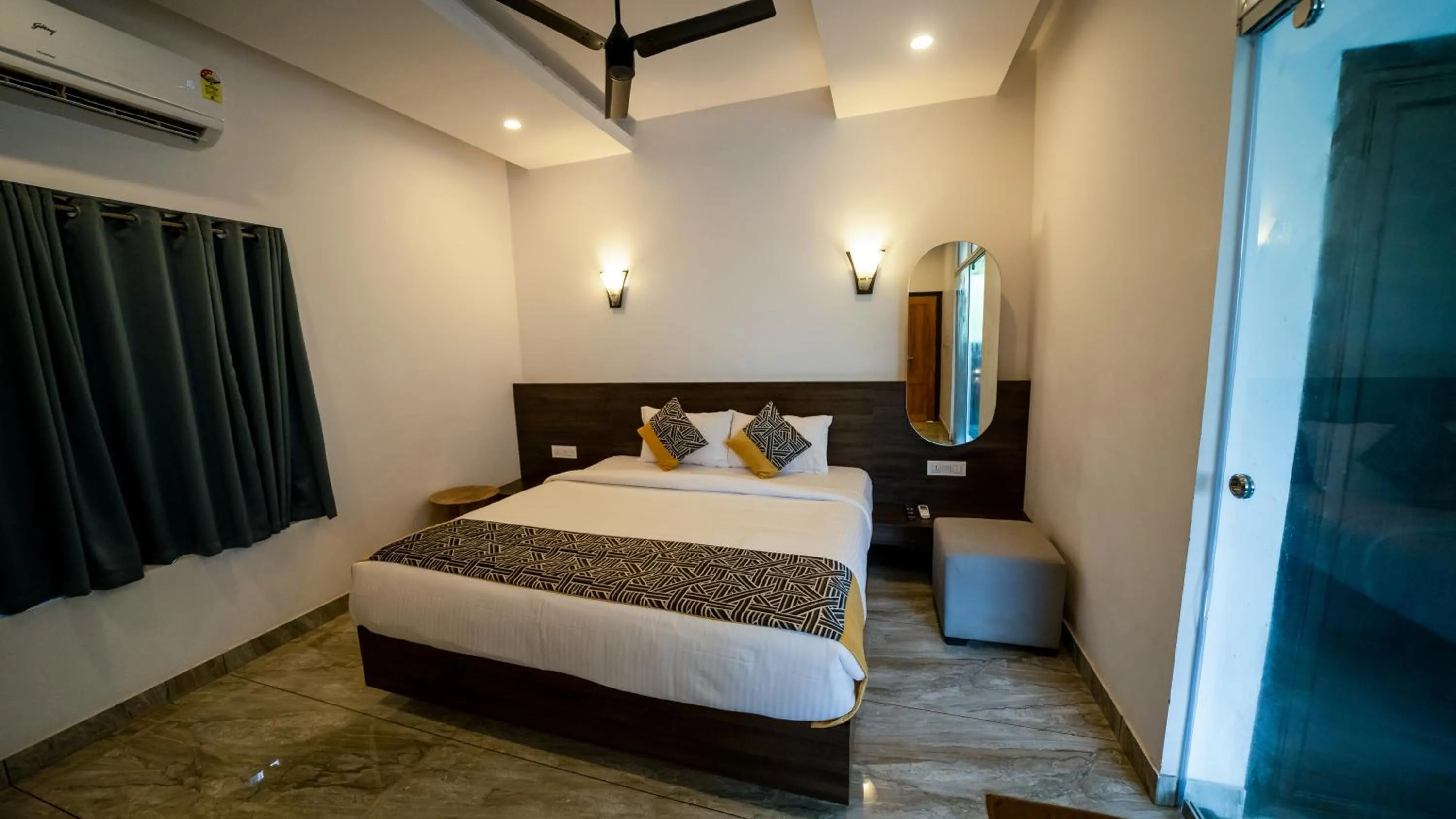Bedroom in Vythiri Holiday Resort, Wayanad