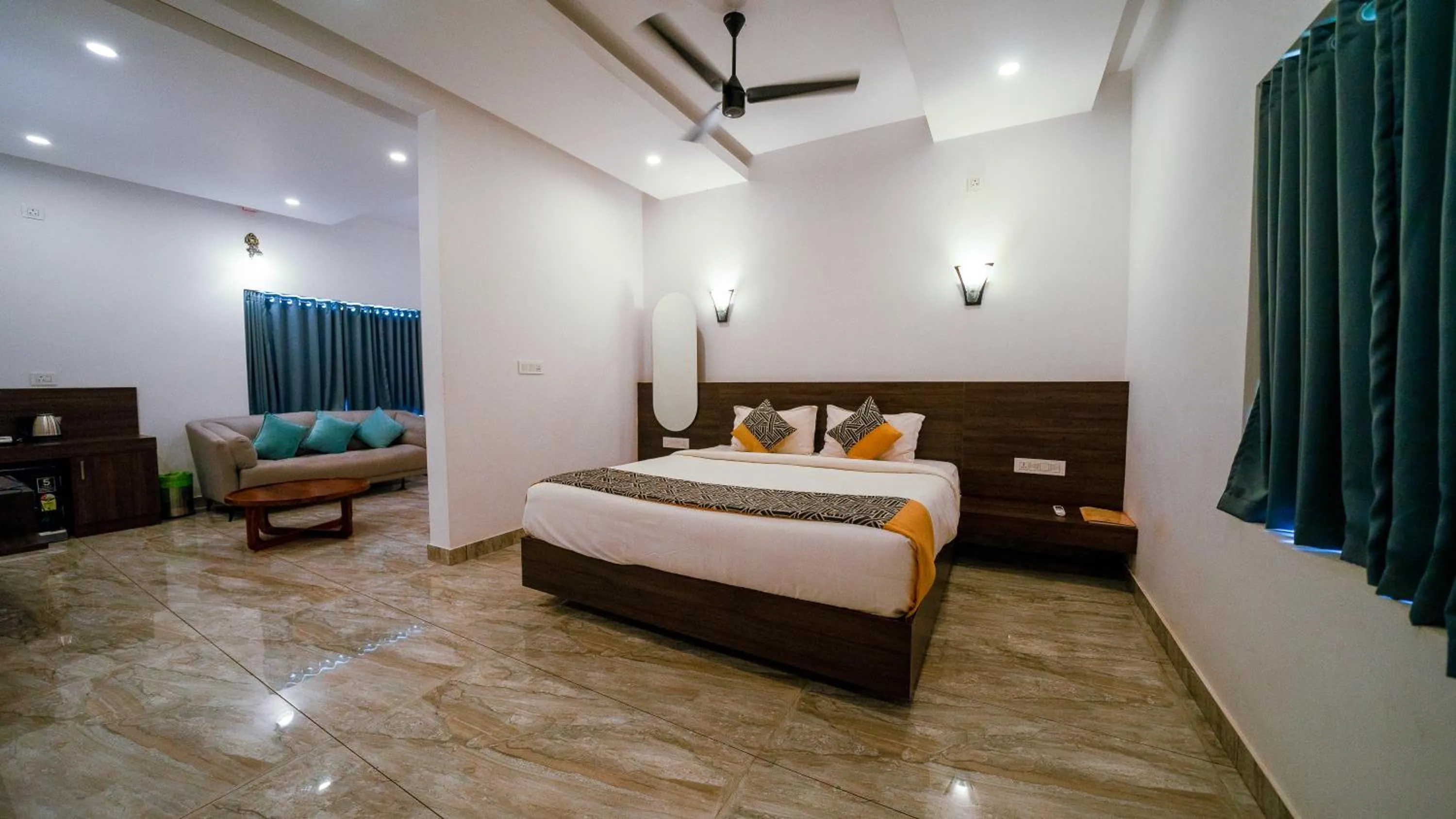 Bedroom in Vythiri Holiday Resort, Wayanad