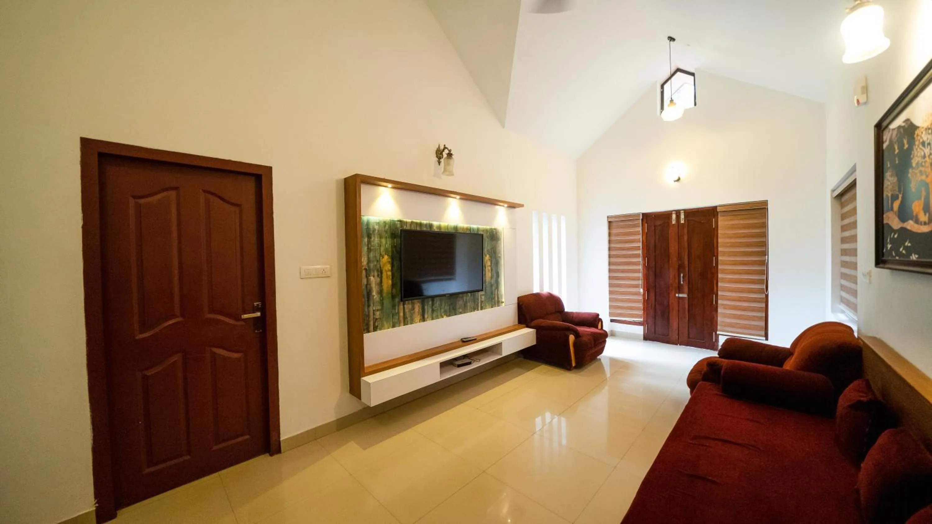 TV and multimedia in Vythiri Holiday Resort, Wayanad