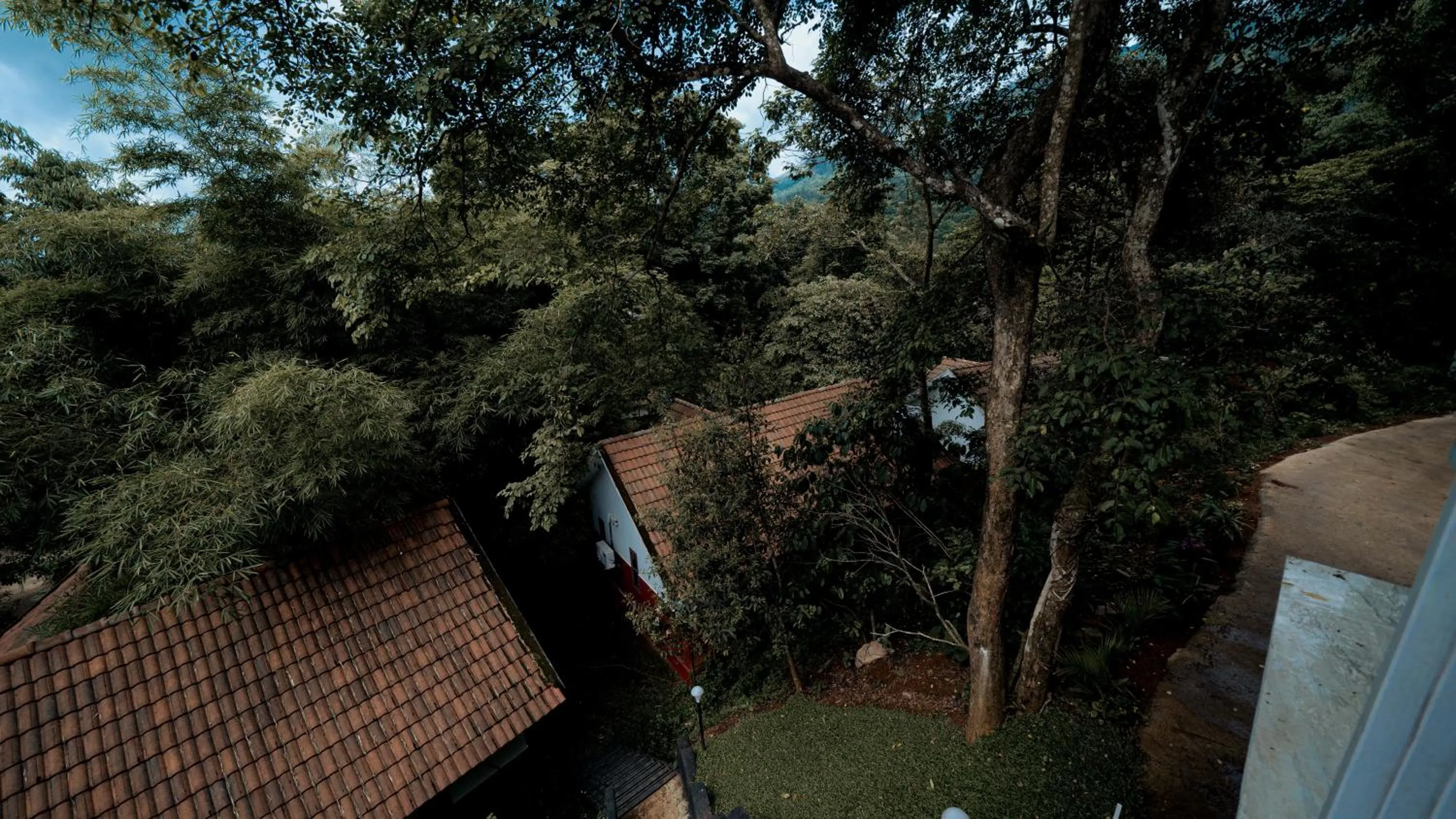 Garden view in Vythiri Holiday Resort, Wayanad