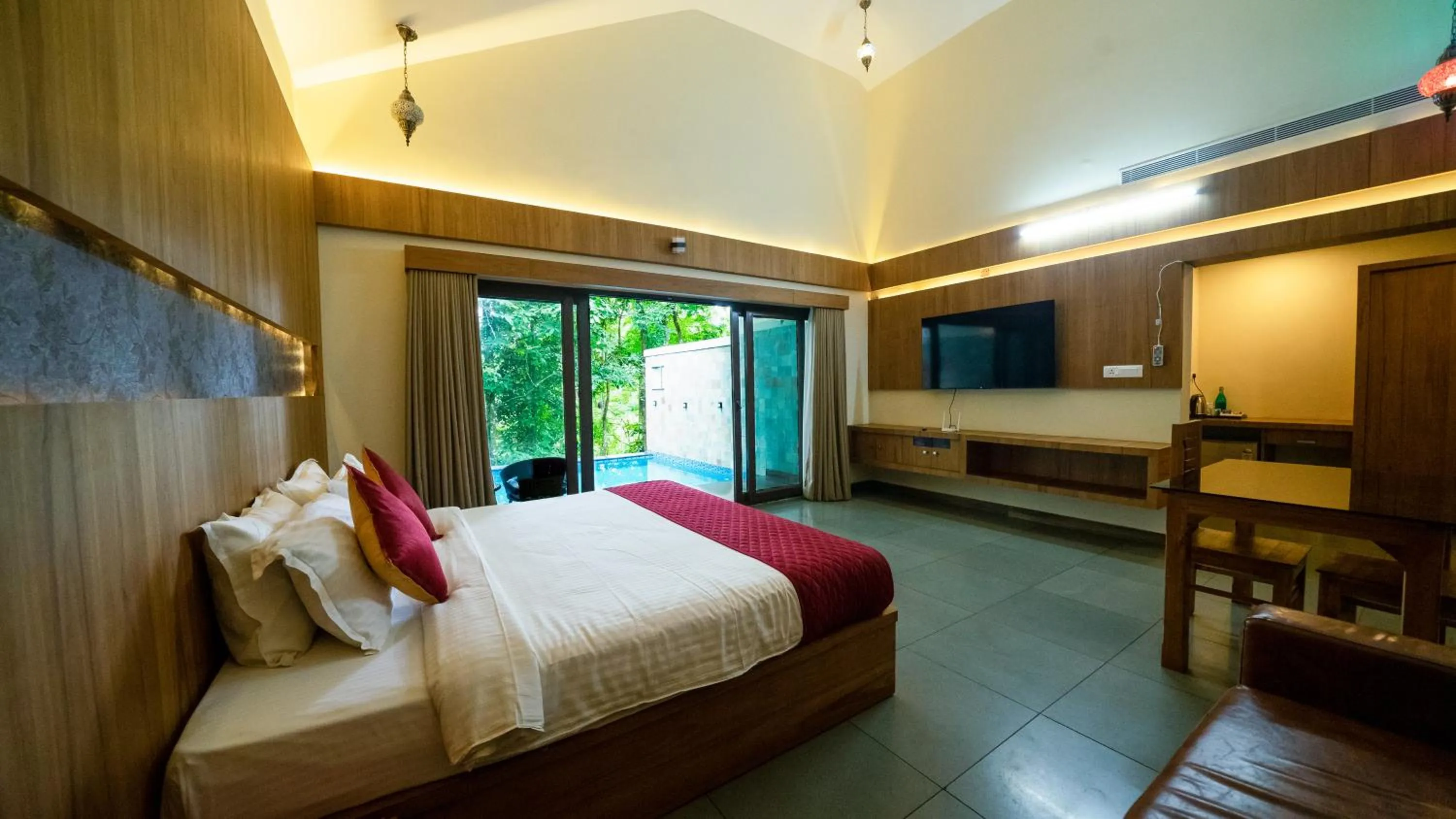 Photo of the whole room in Vythiri Holiday Resort, Wayanad