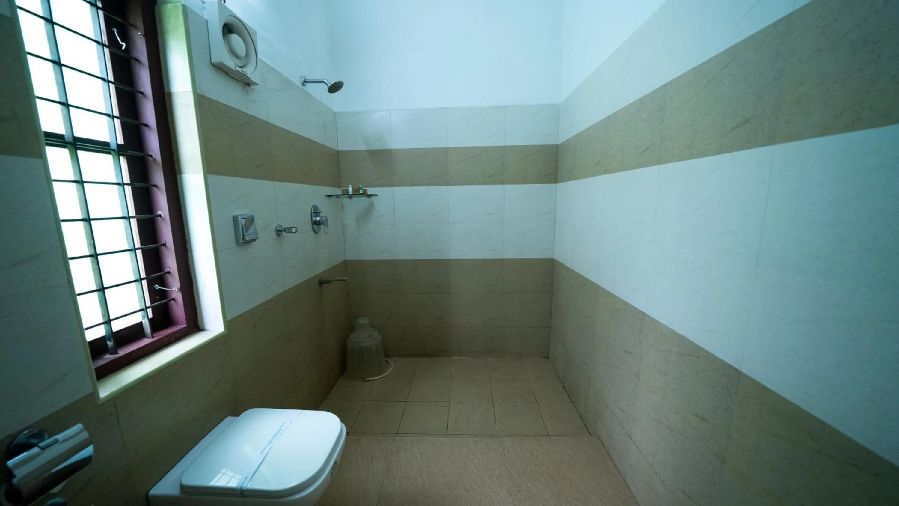 Toilet in Vythiri Holiday Resort, Wayanad