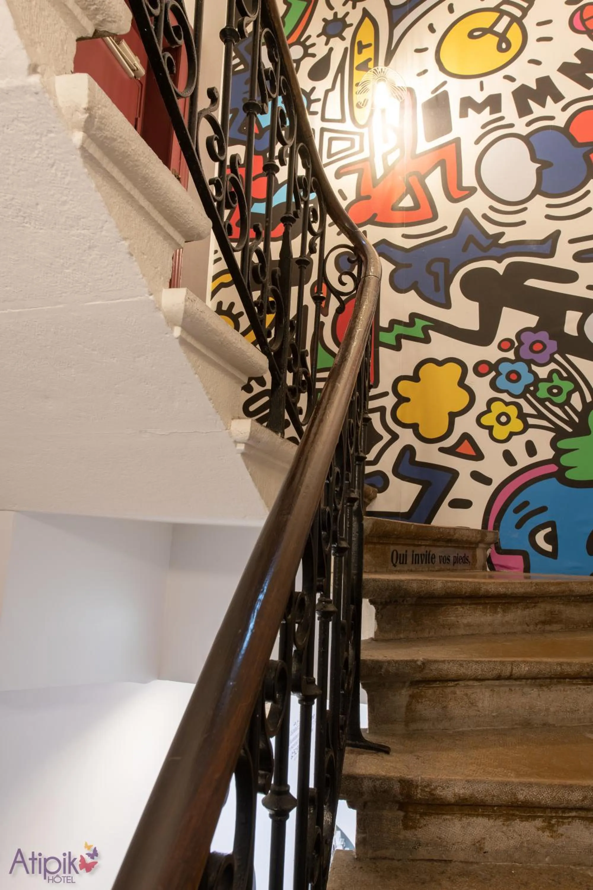 Lobby or reception in Atipik Hôtel