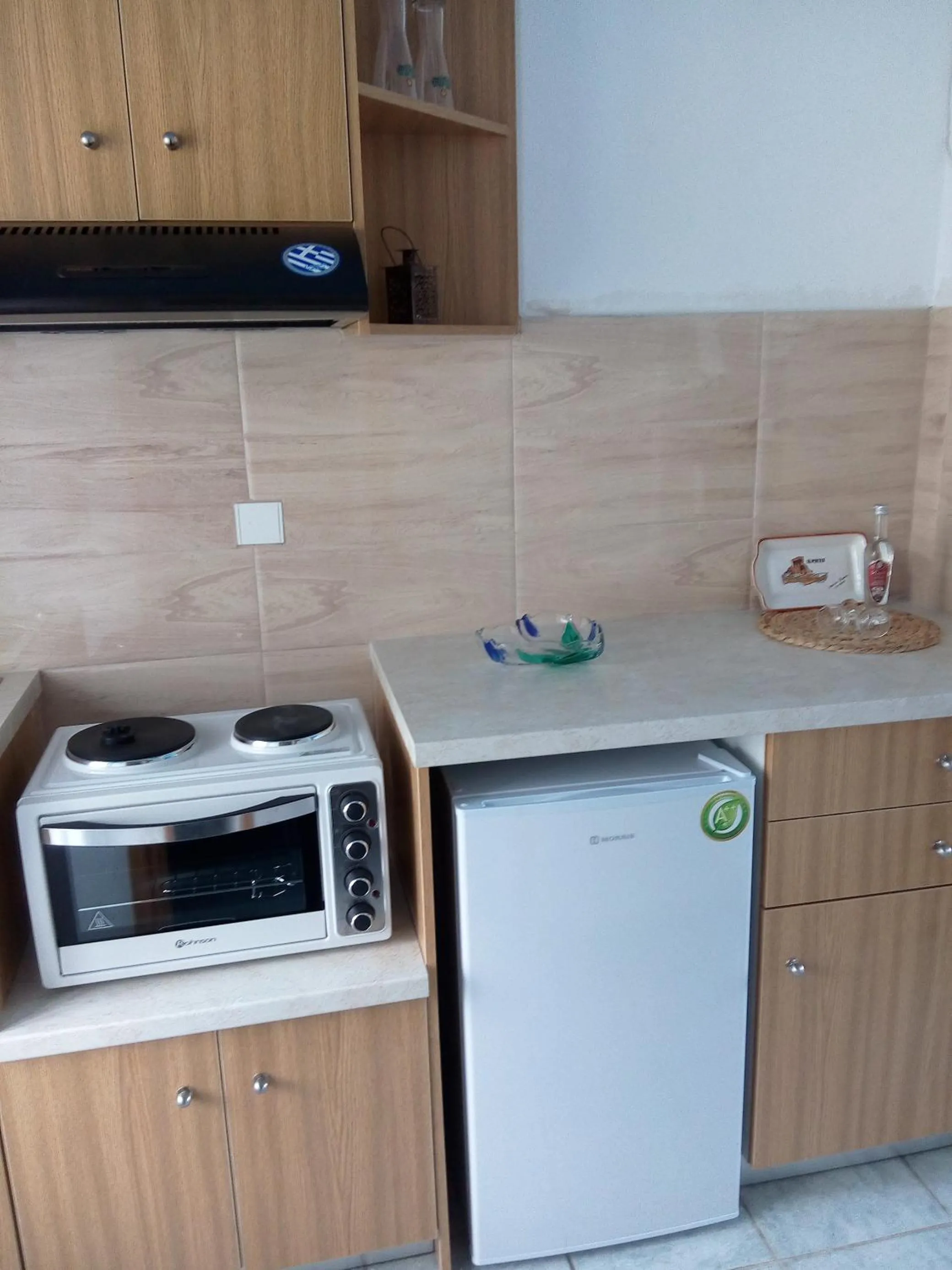 Kitchen or kitchenette in Akropolis Studios