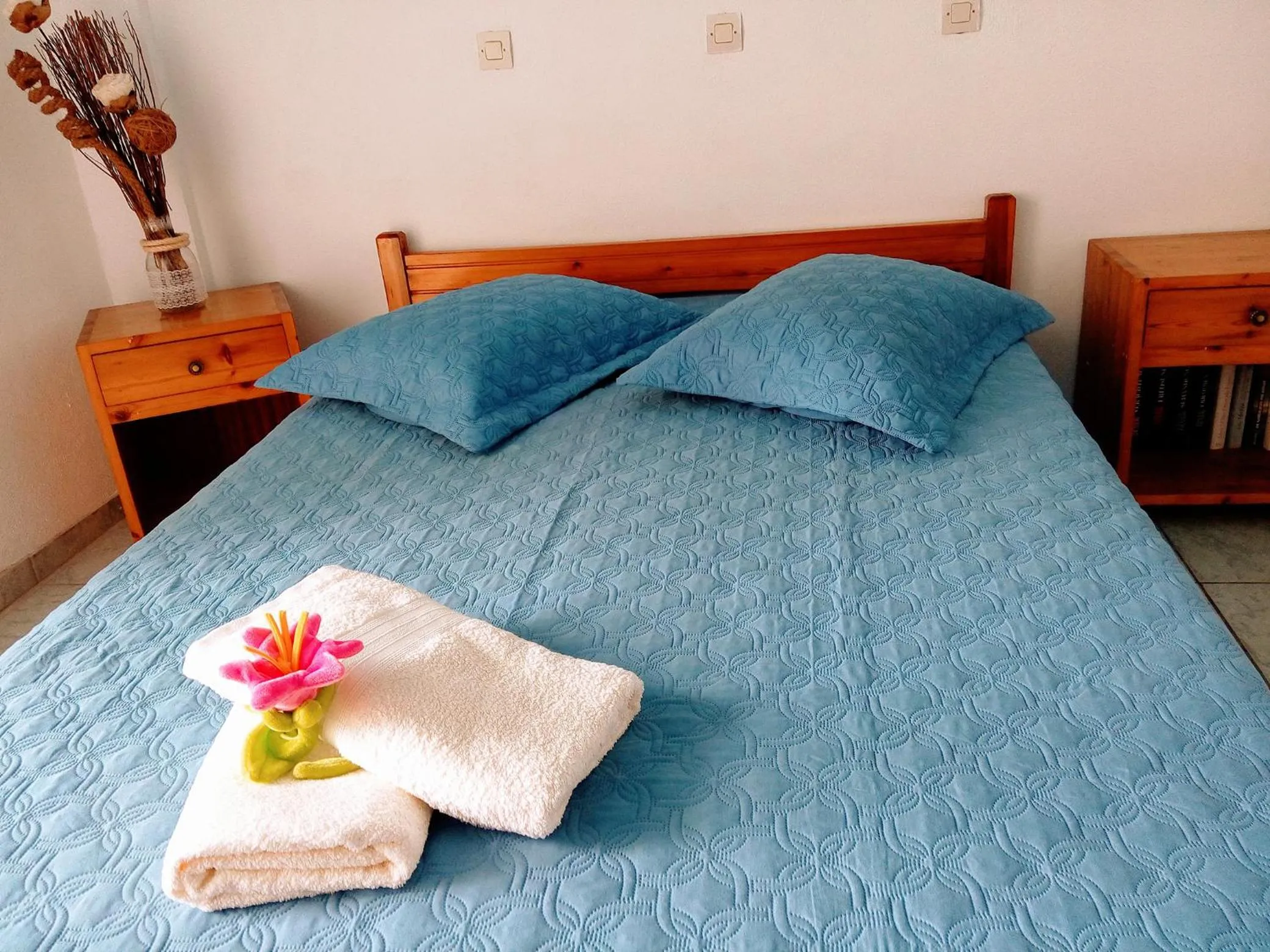 Bed in Akropolis Studios