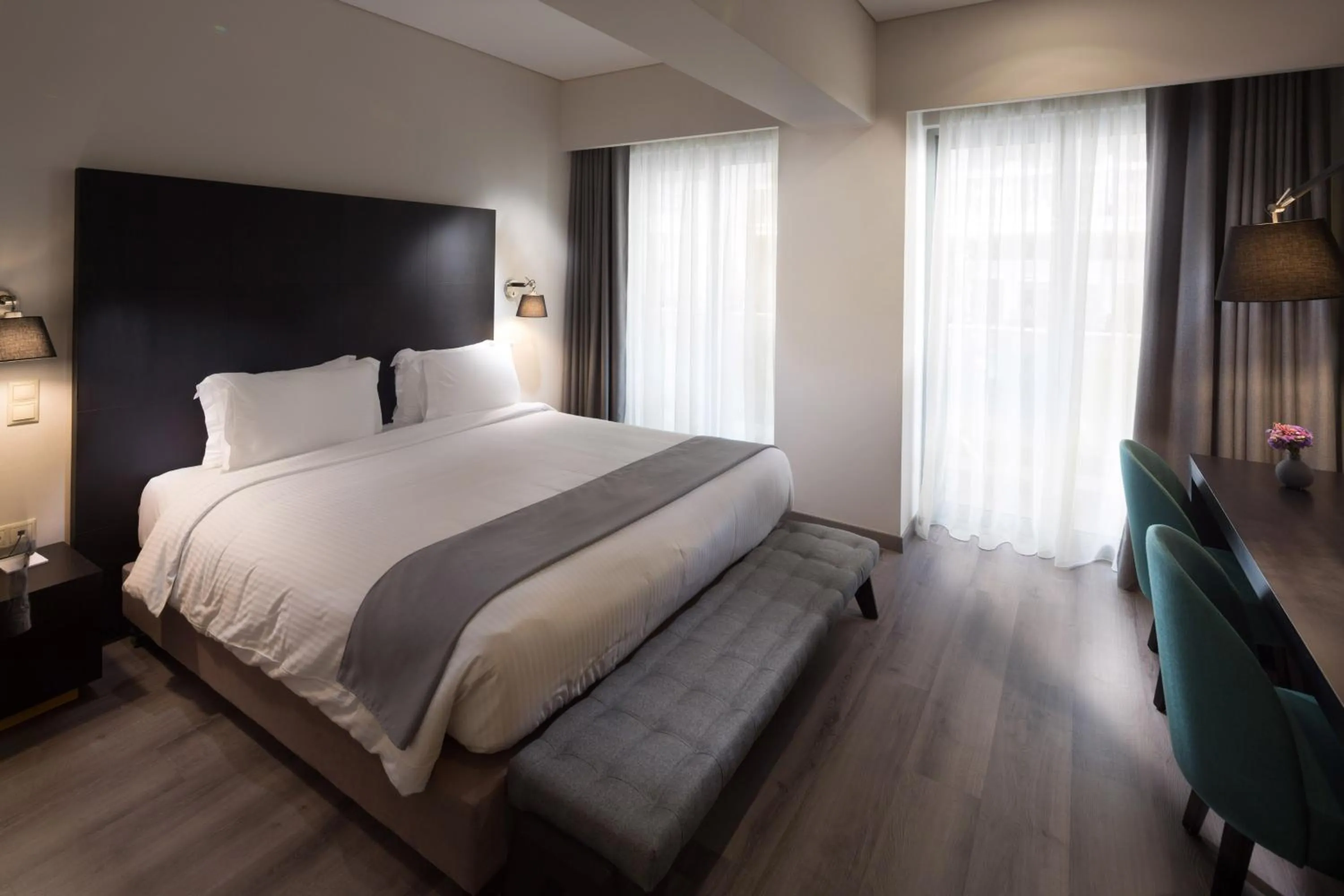 Bed in Hotel Lozenge