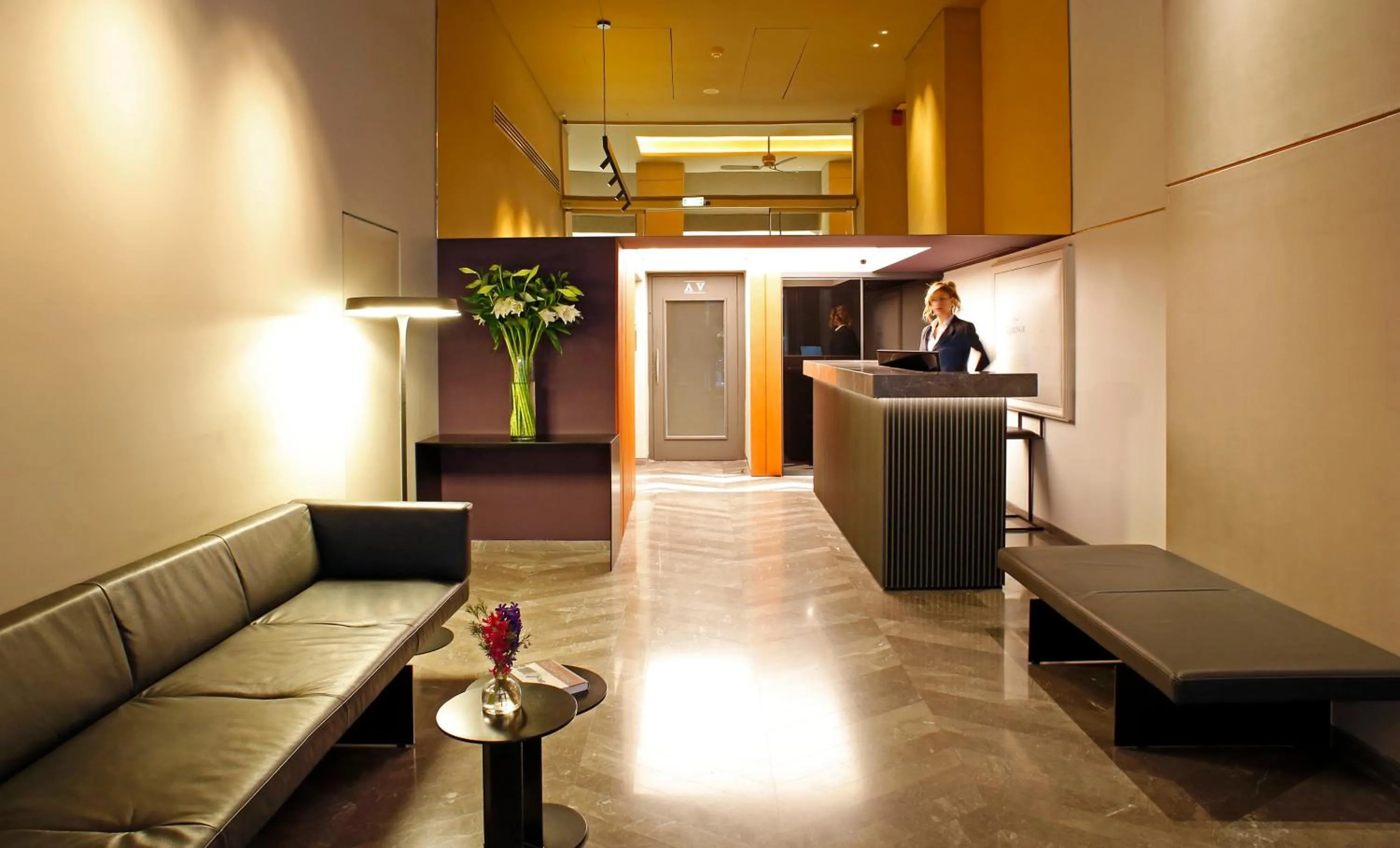 Lobby or reception in Hotel Lozenge
