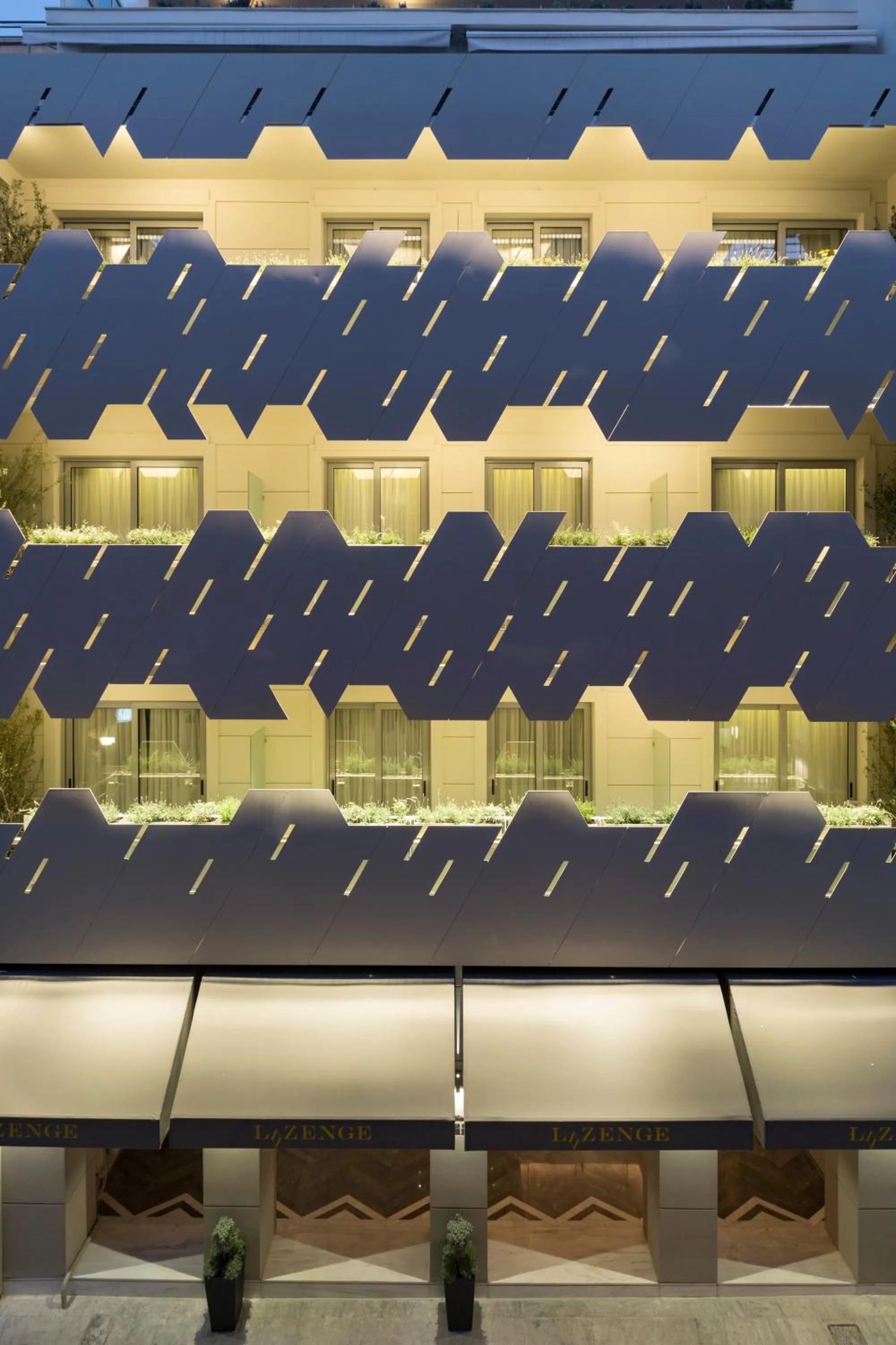 Facade/entrance in Hotel Lozenge