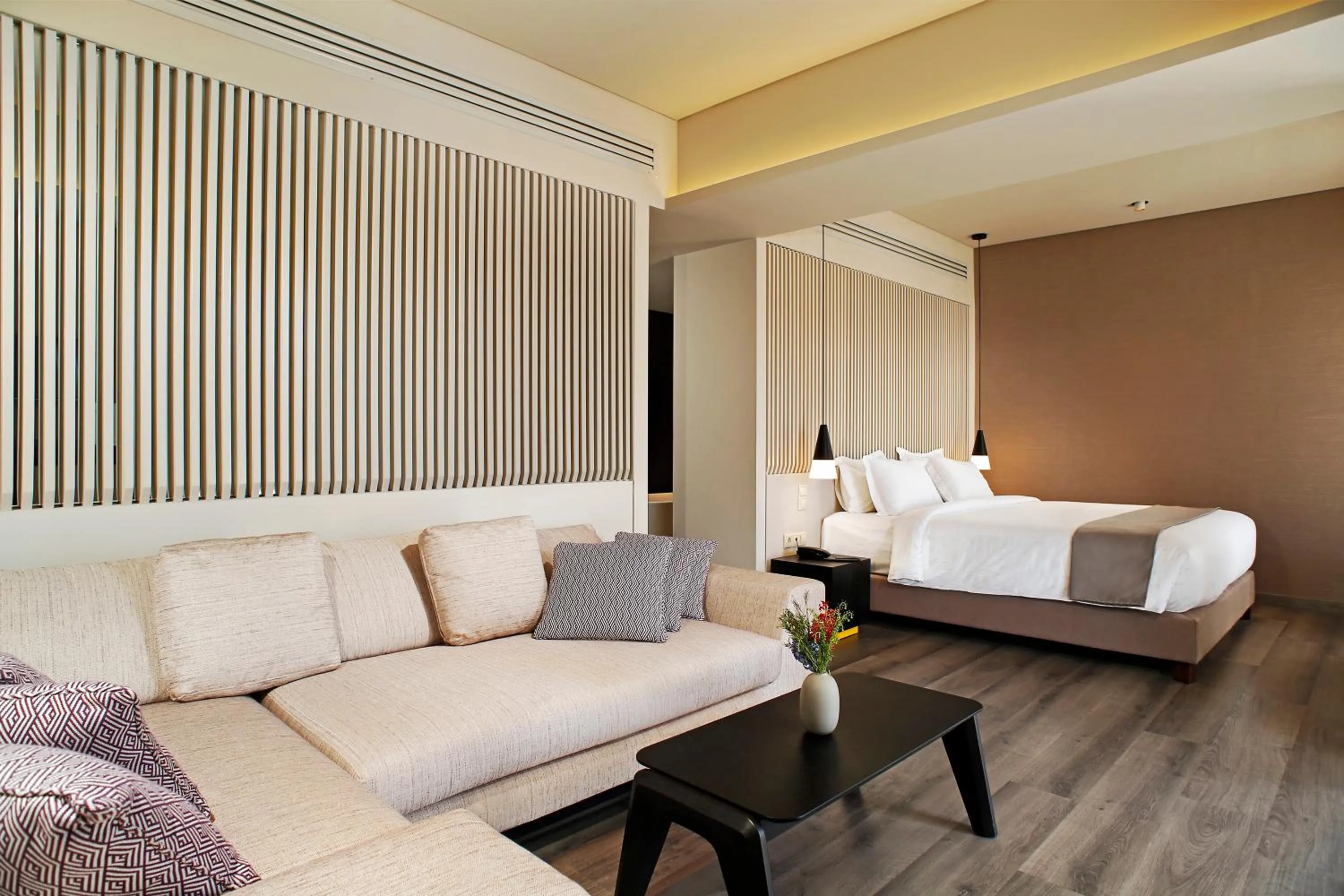 Bed in Hotel Lozenge