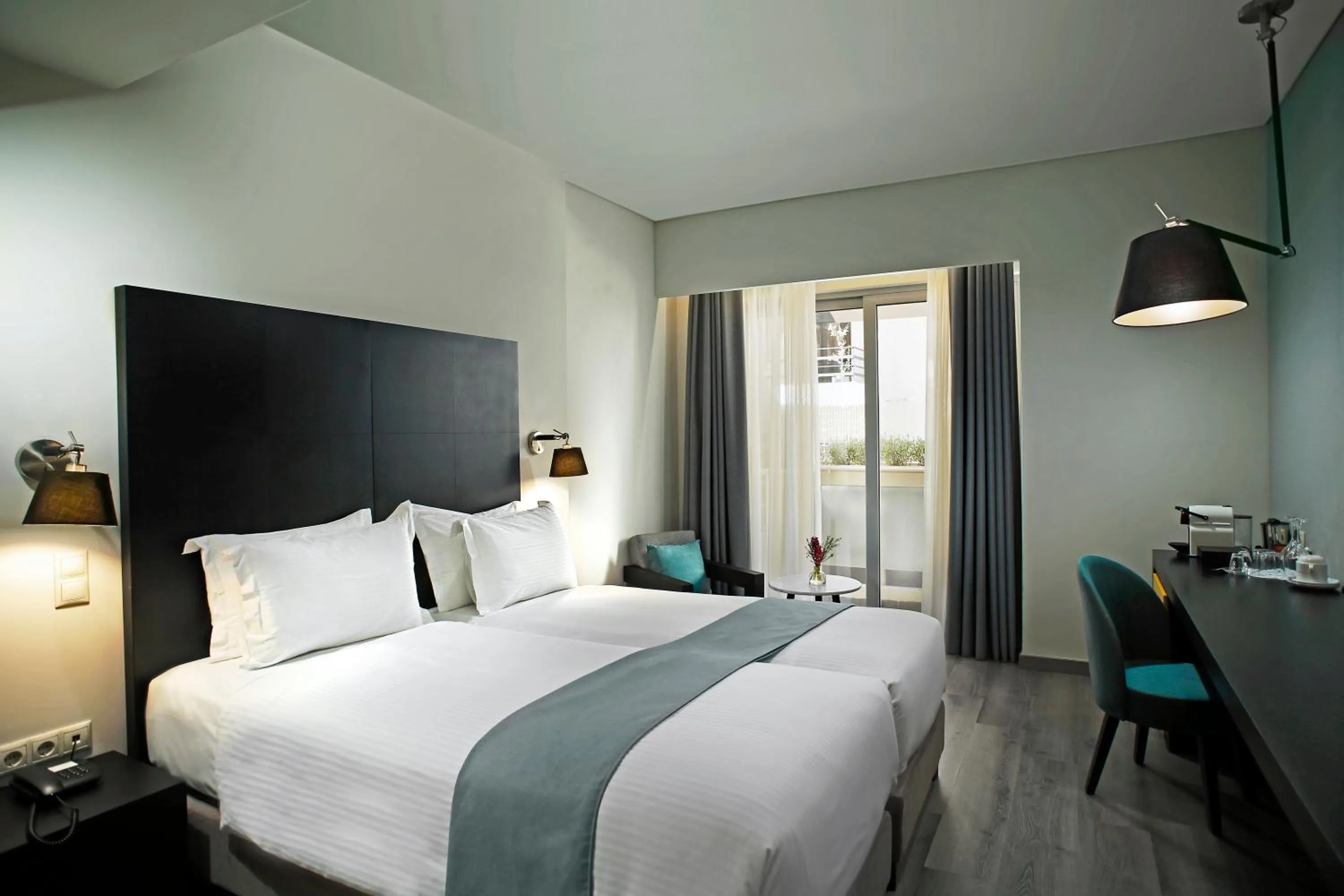 Bed in Hotel Lozenge