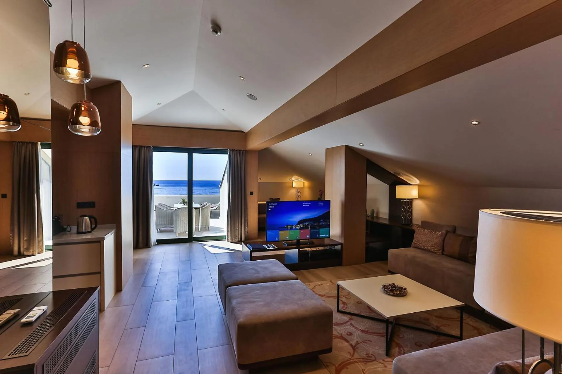 Living room in Hotel Riva by Aycon