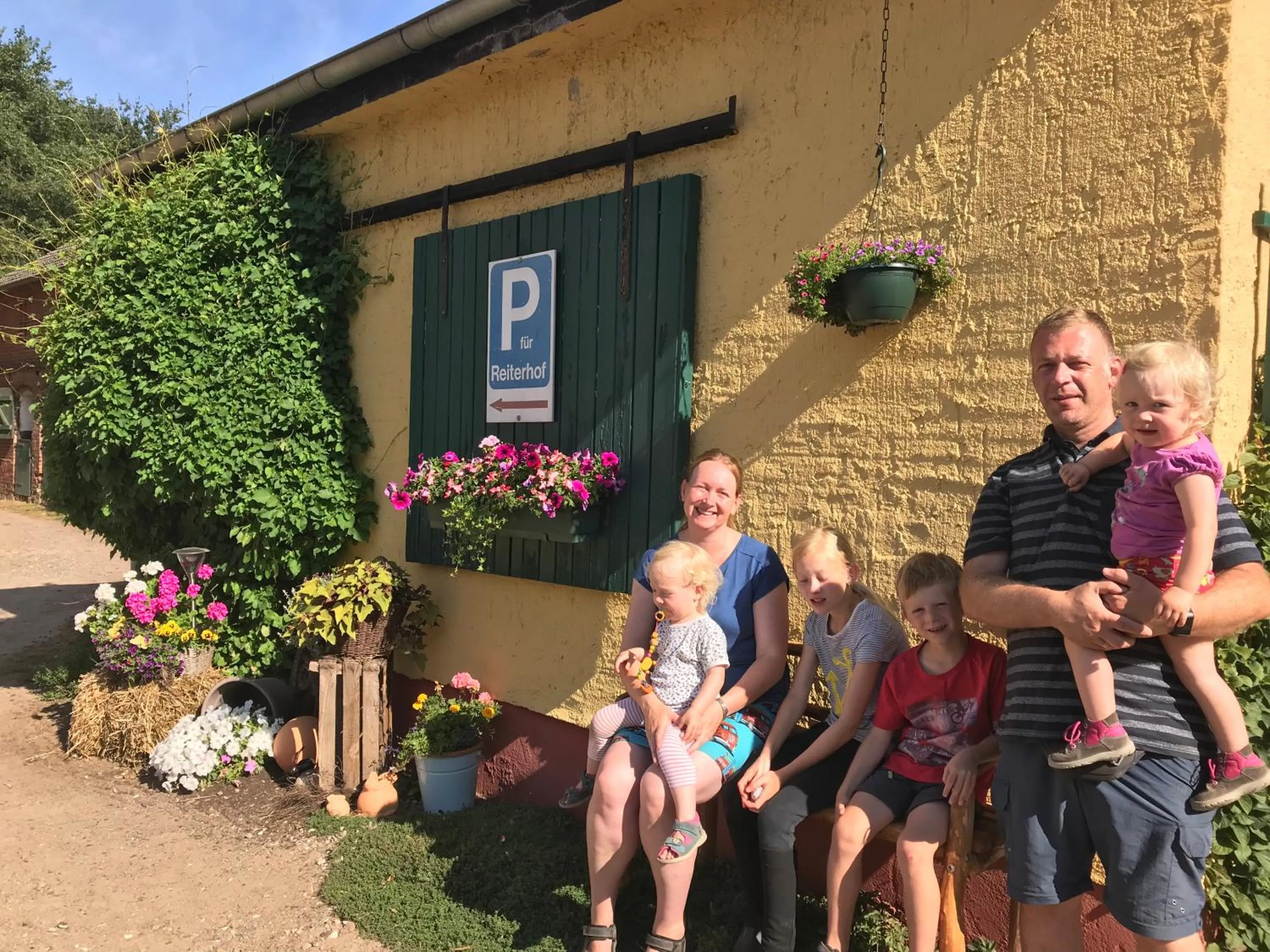 Family in LandGut Berlinchen