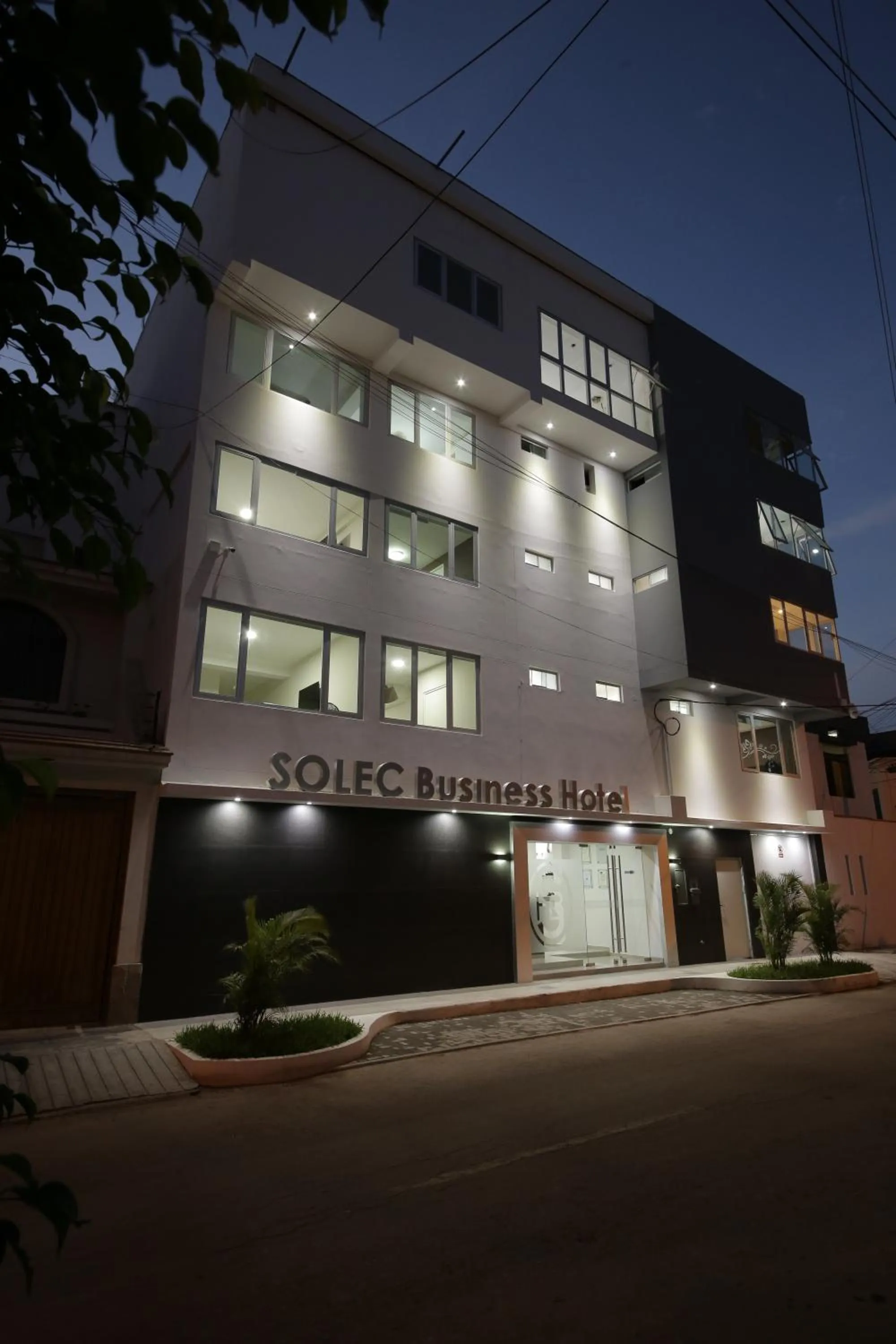 Facade/entrance in Hotel Solec