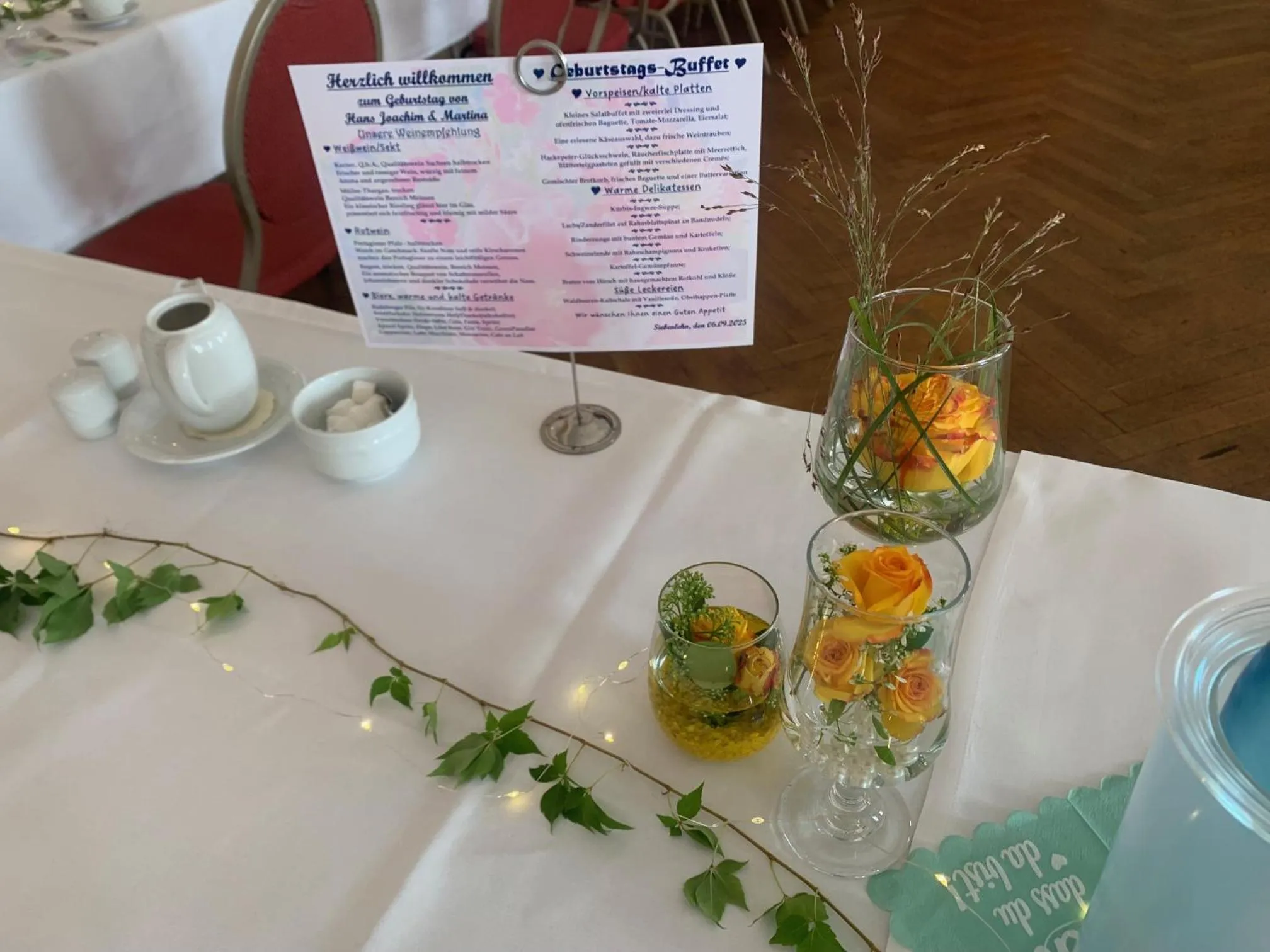 Restaurant/places to eat in Hotel Schwarzes Ross Siebenlehn