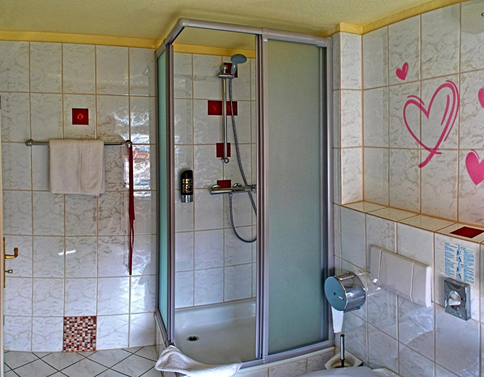 Decorative detail in Hotel Schwarzes Ross Siebenlehn