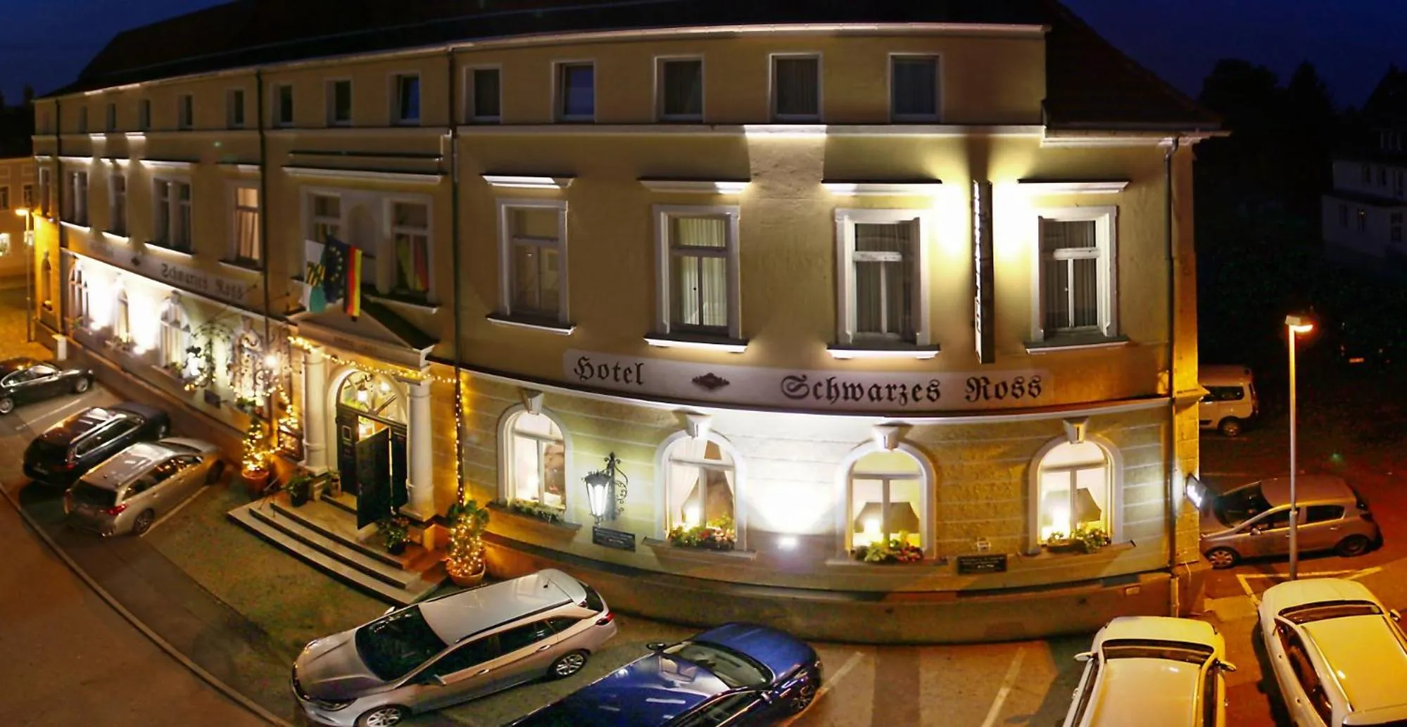 Property building in Hotel Schwarzes Ross Siebenlehn