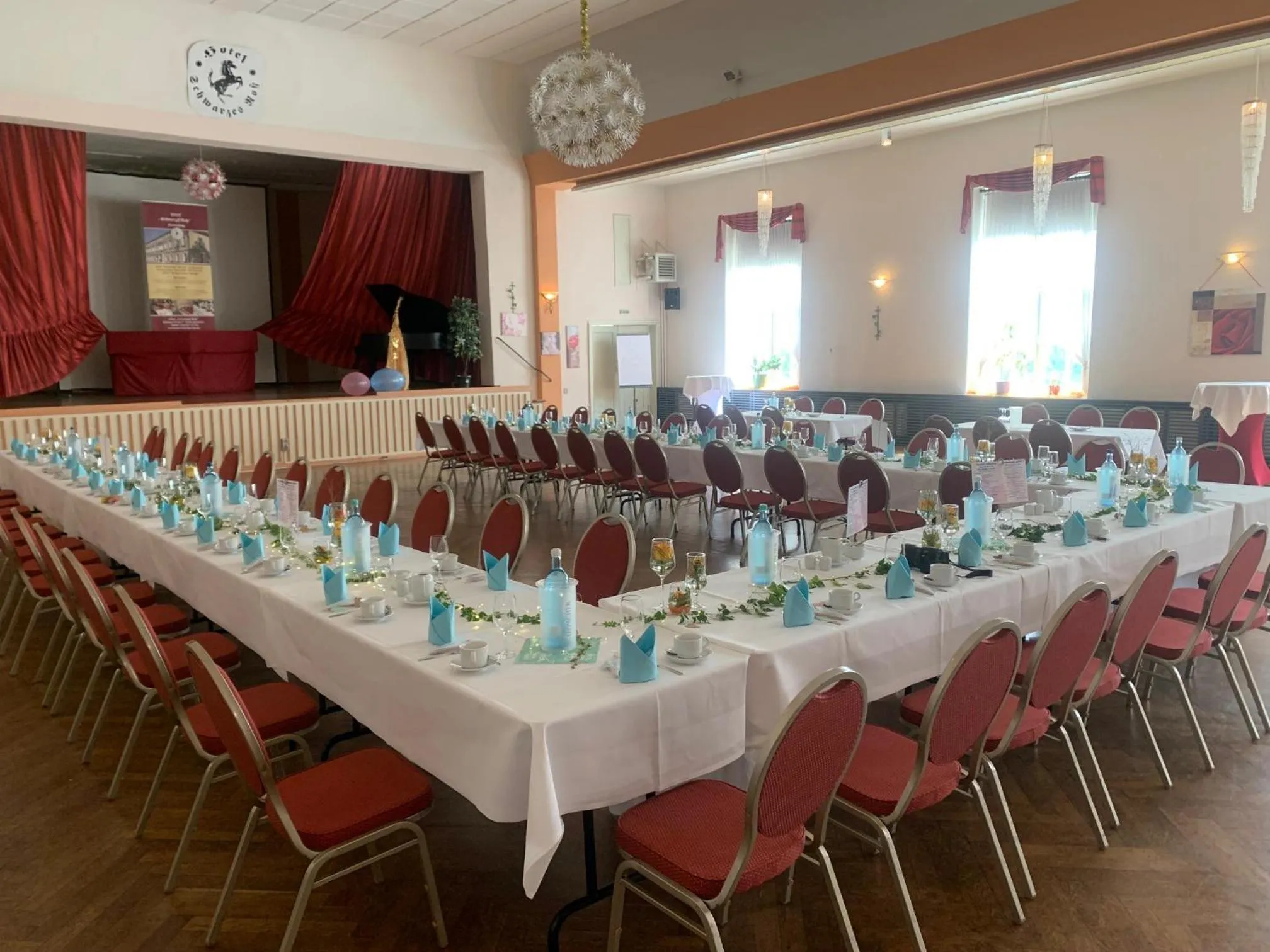 Restaurant/places to eat in Hotel Schwarzes Ross Siebenlehn