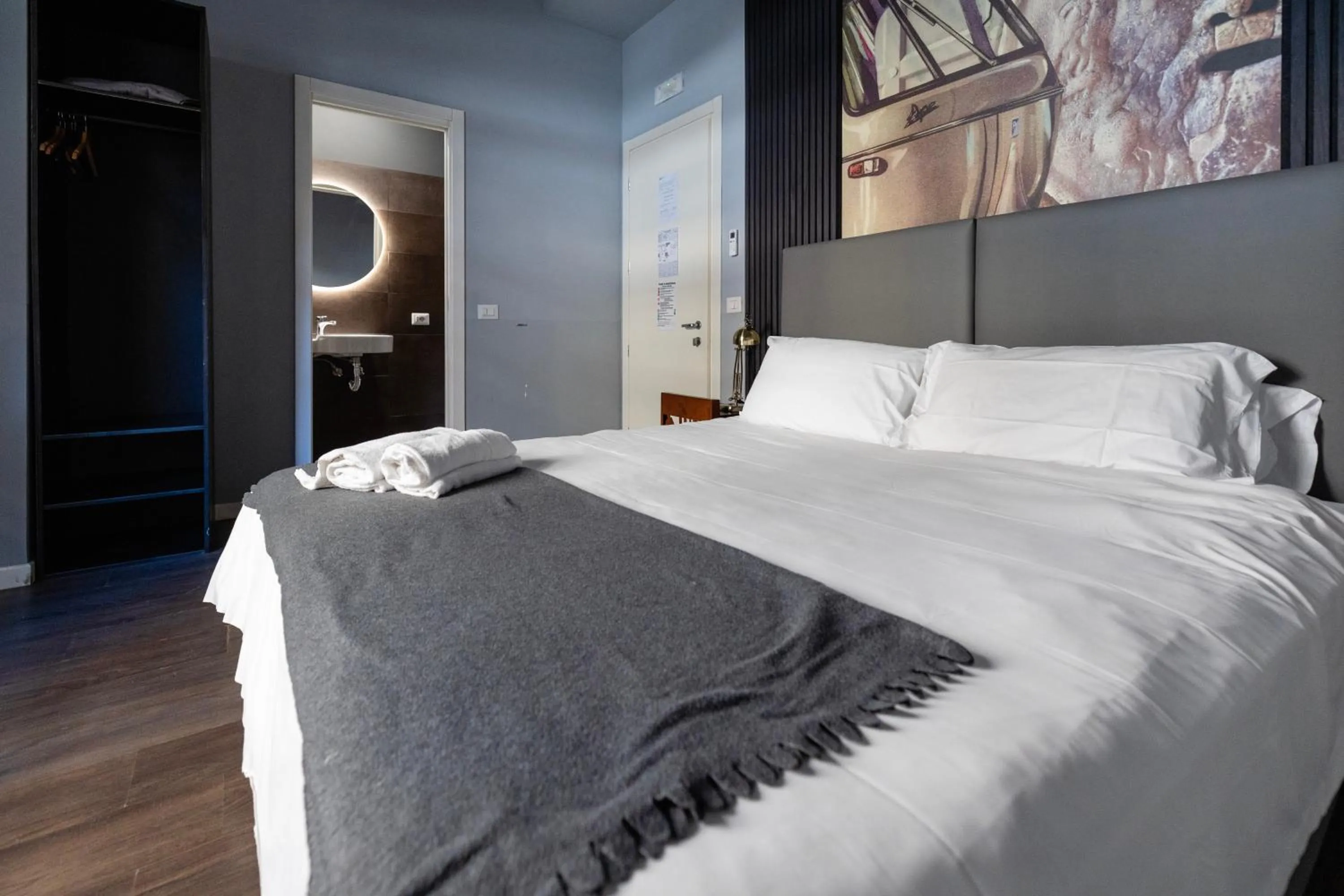 Bedroom, Bed in Hostel Trastevere