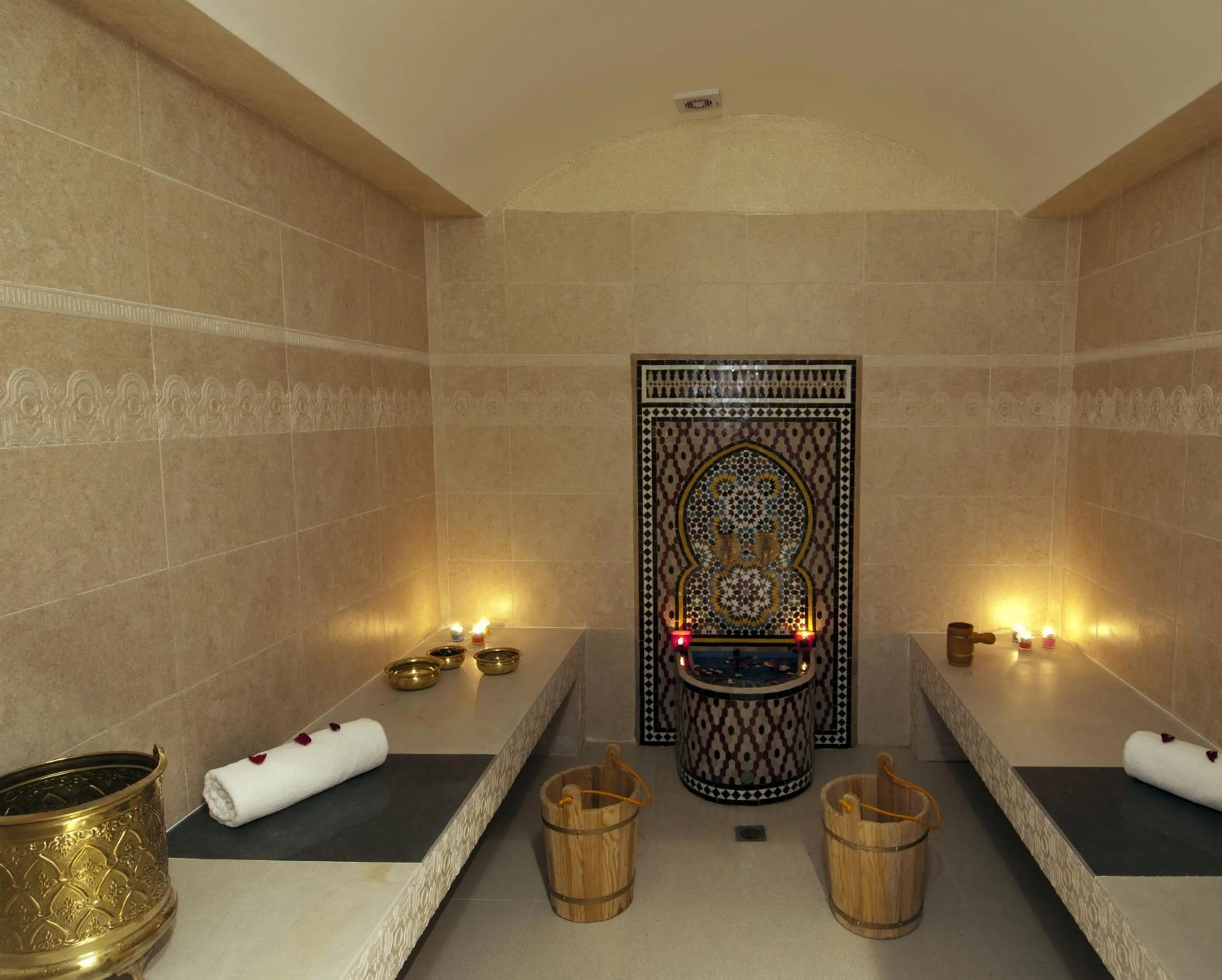 Steam room in Aparthotel Les Oliviers Suites & Spa